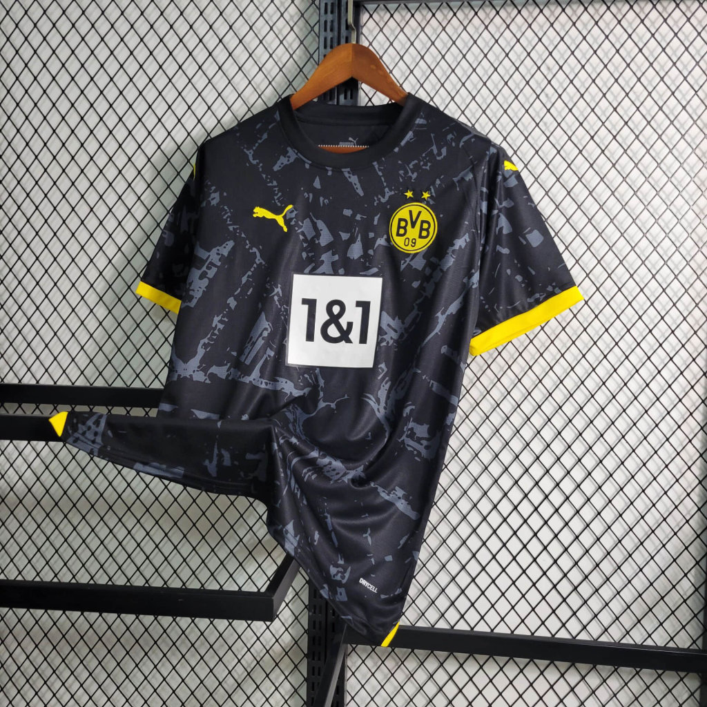 BVB Dortmund 23-24 Away Jersey - Fans Version - Unitedfutballjersey