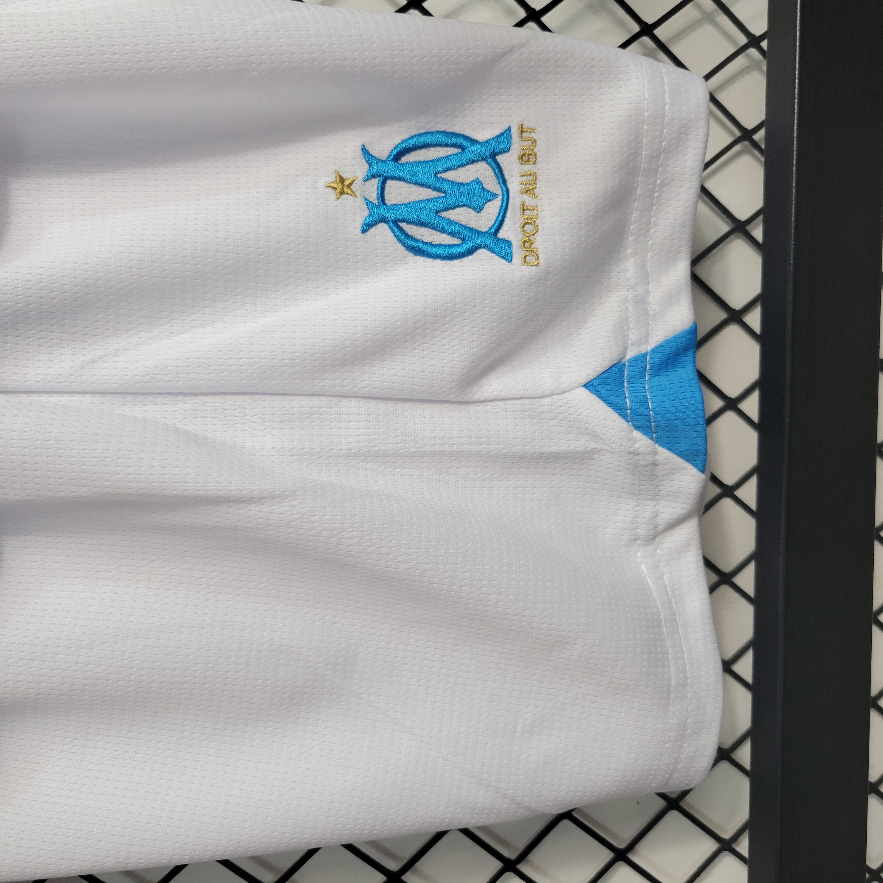 Marseille 23-24 Home Kids Kit - Unitedfutballjersey