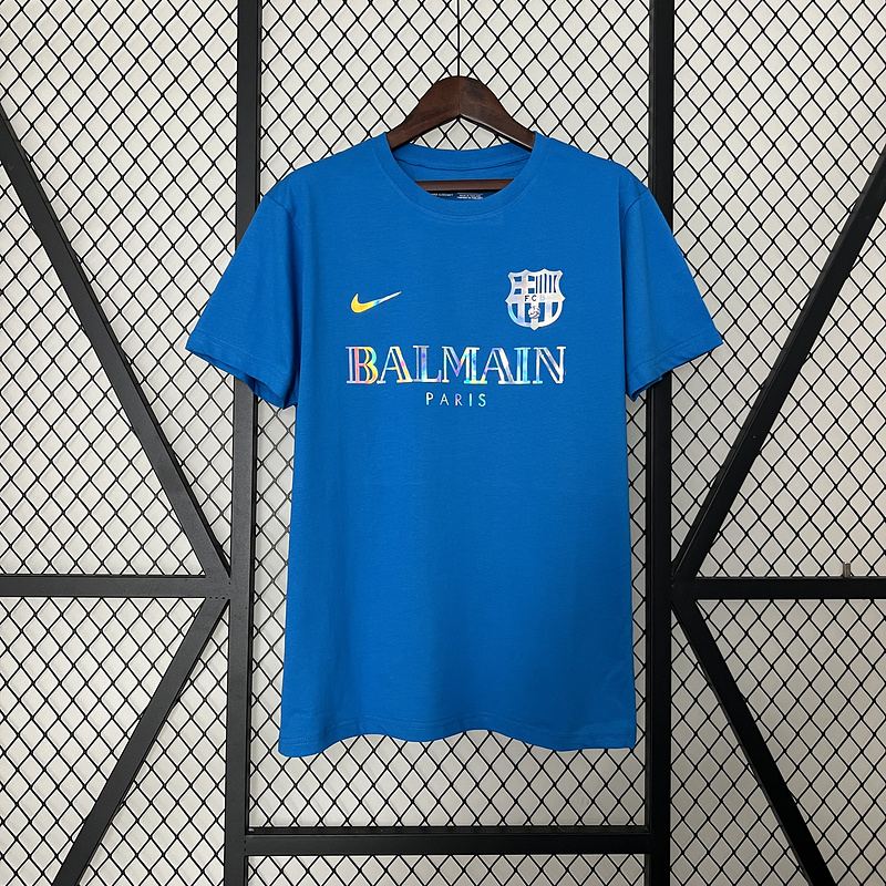 Barcelona X BALMAIN Special Edition Shirt - Unitedfutballjersey