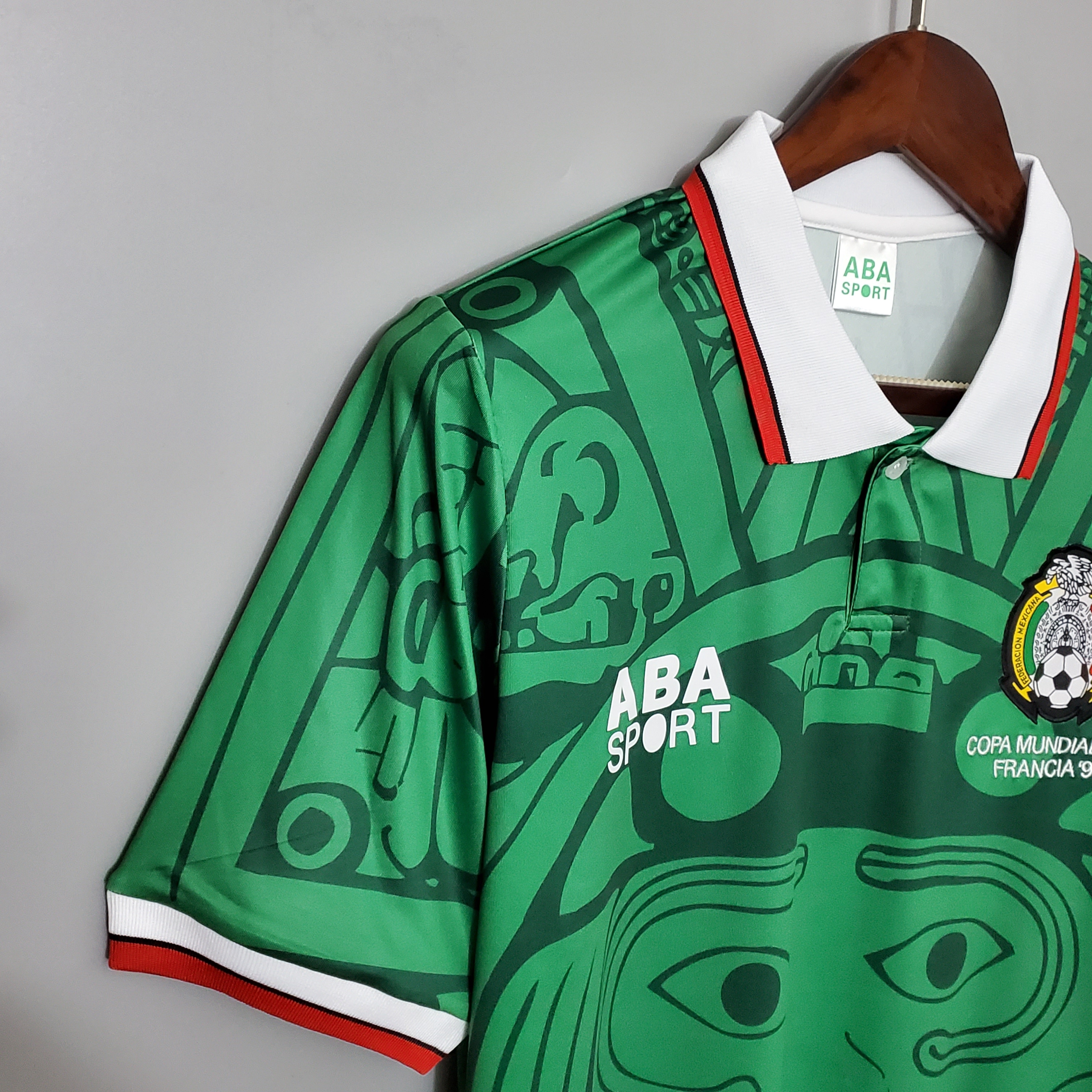 Retro Mexico 1998 Home Stadium Jersey - Unitedfutballjersey