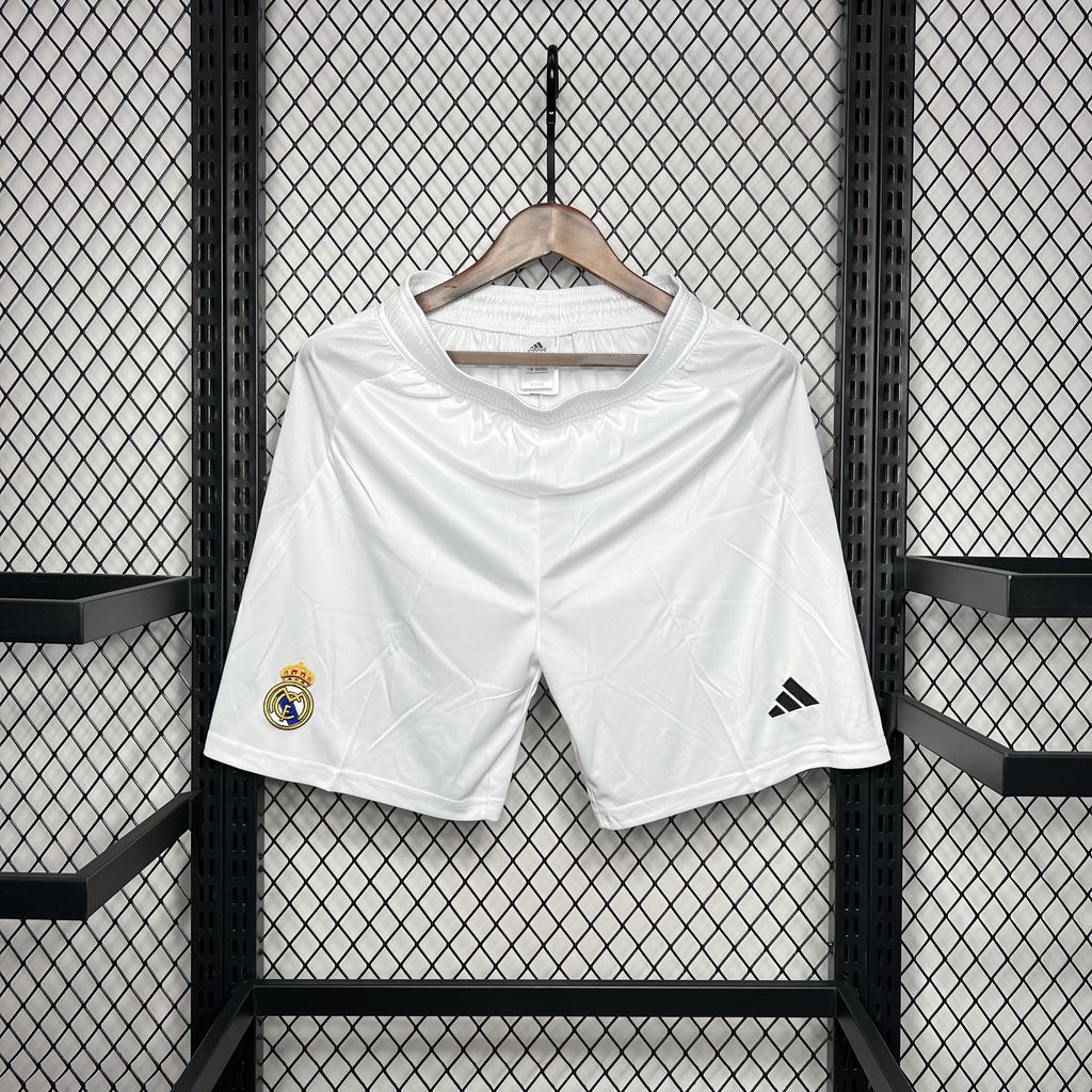 Real Madrid 24-25 Home Shorts - Fans Version - Unitedfutballjersey