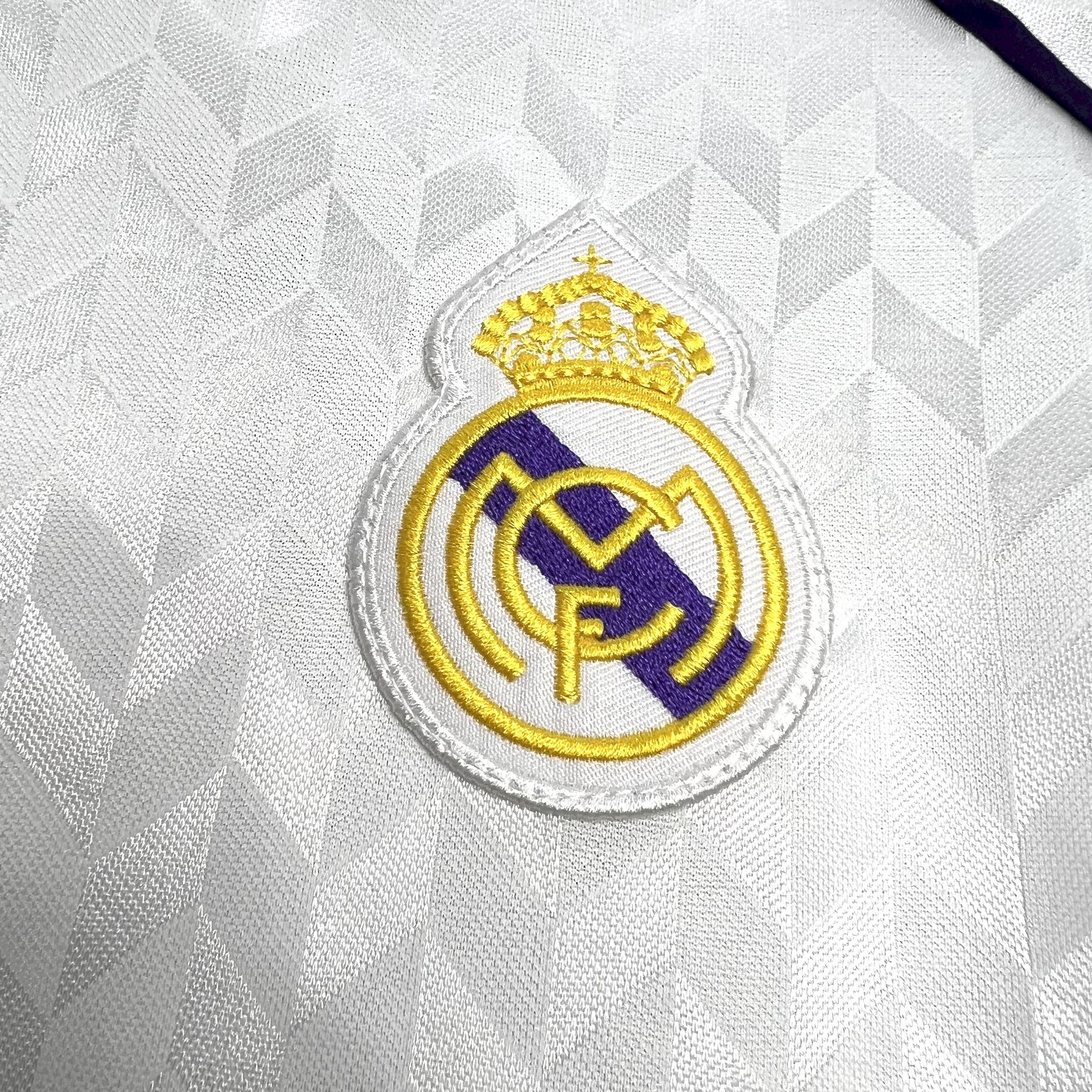 Retro Real Madrid 1986 Home Jersey - Unitedfutballjersey