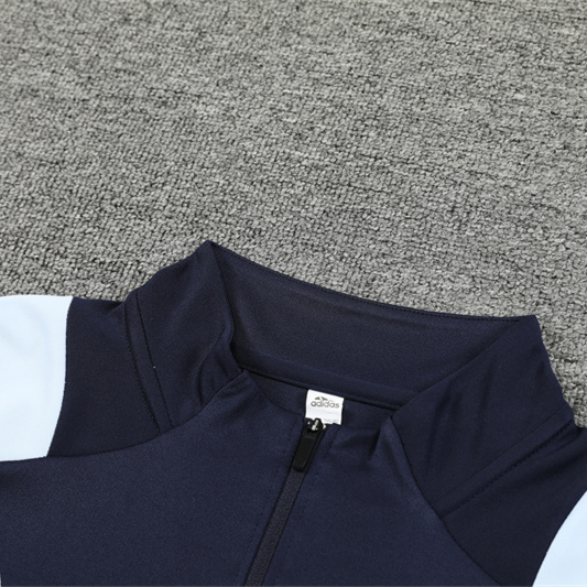 Real Madrid 24-25 Long Sleeve Training Set - Deep Blue - Unitedfutballjersey