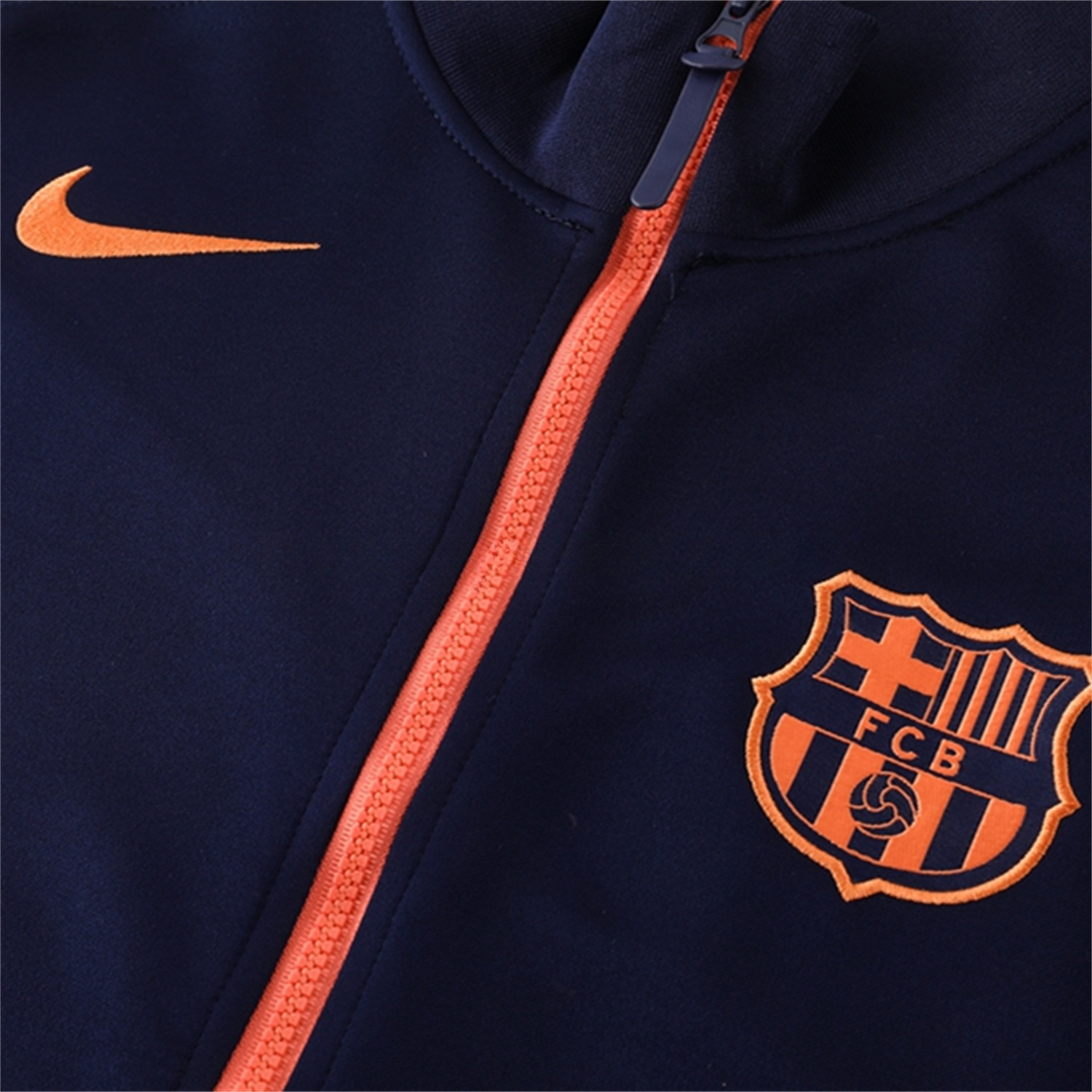 Barcelona 25-26 Jacket Training Tracksuit - Royal Blue top & Royal Blue Pants - Unitedfutballjersey