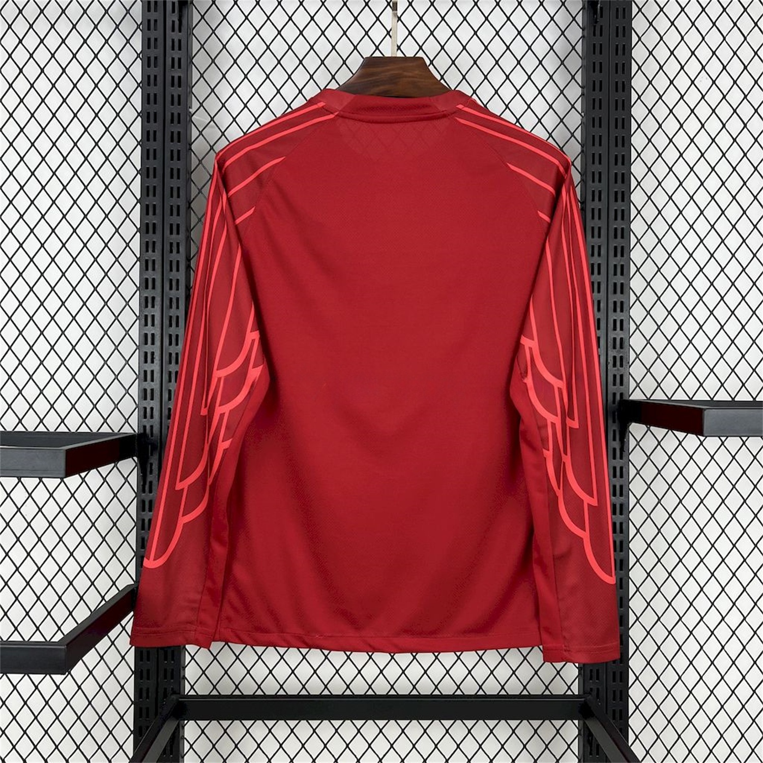 Paris Saint-Germain PSG 24-25 Fourth Goalkeeper Red Long Sleeves Jersey - Fans Version - Unitedfutballjersey