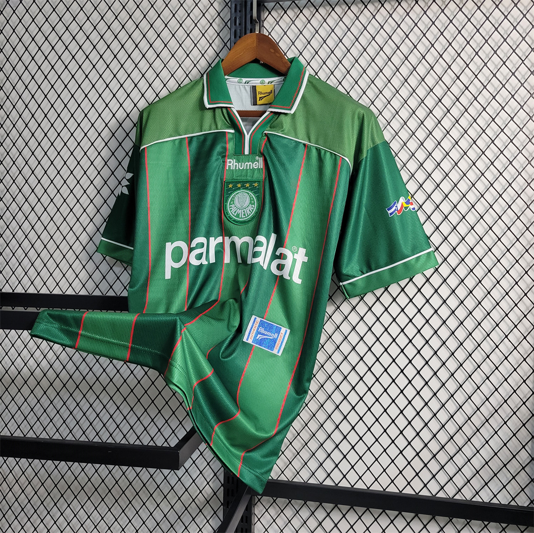 Retro Palmeiras 1999 Home Stadium Jersey - Liberator Cup Champion - Unitedfutballjersey