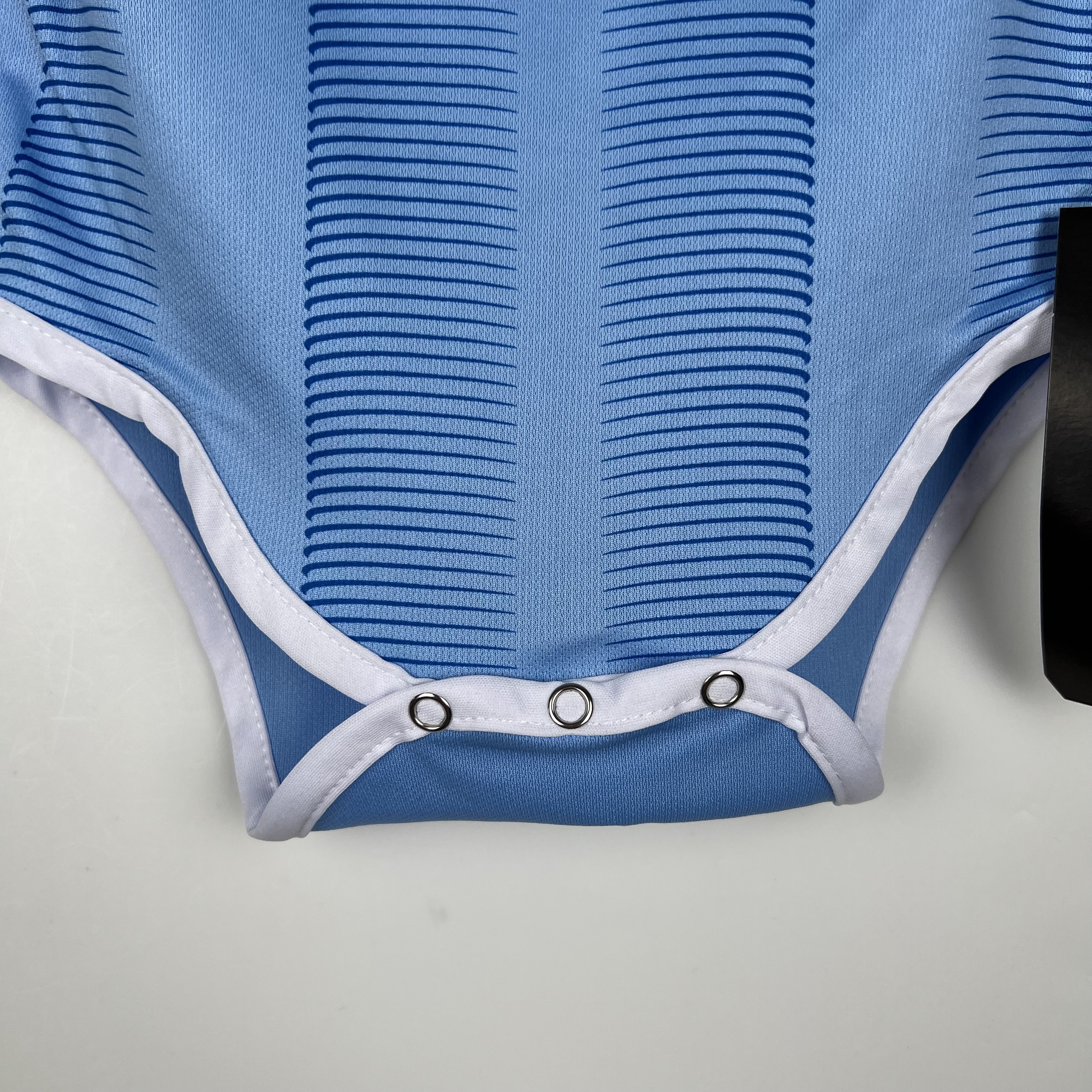 Manchester City 23-24 Home Stadium Baby Crawling Suit - Unitedfutballjersey