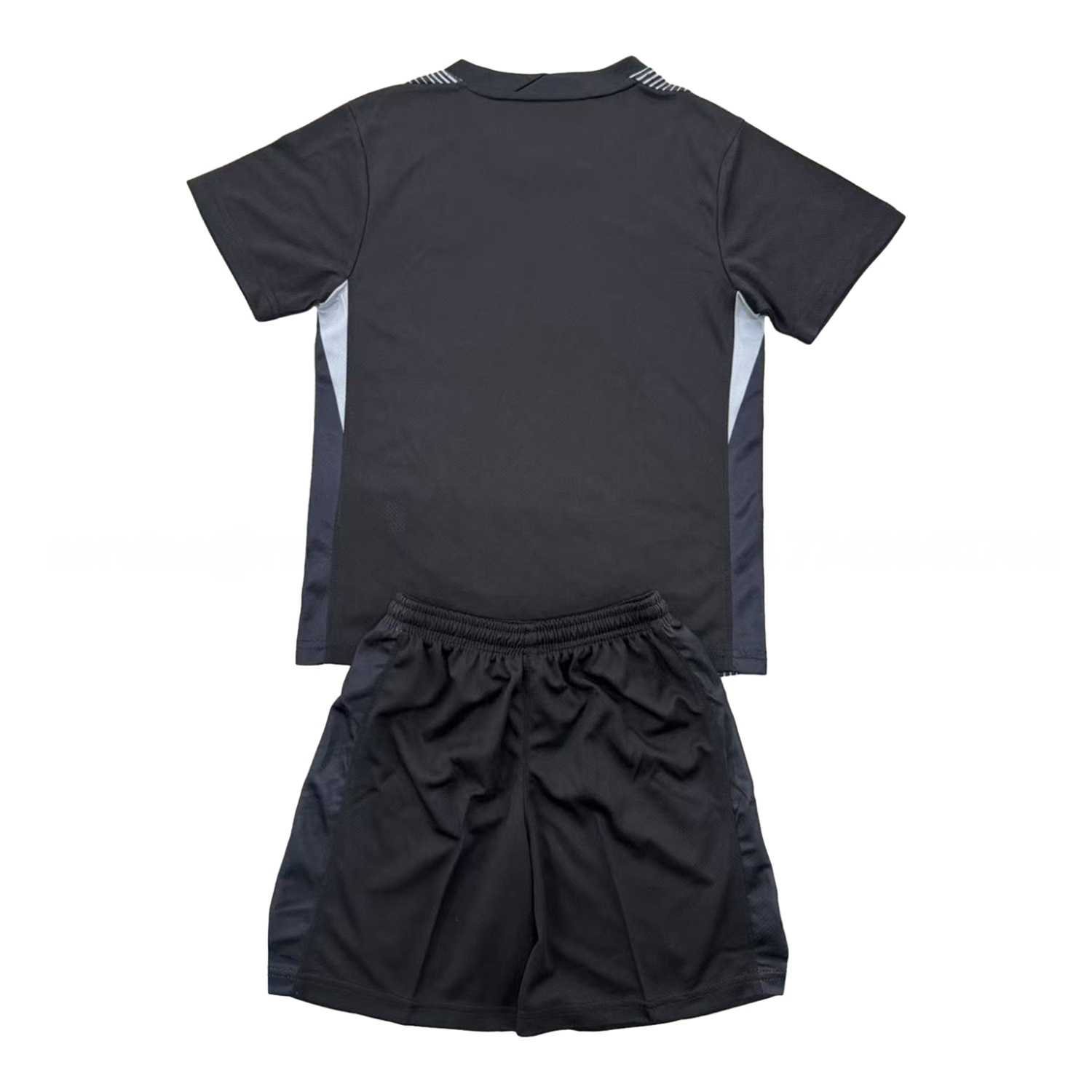 Paris Saint-Germain PSG 25-26 Black Goalkeeper Kids Kit - Unitedfutballjersey