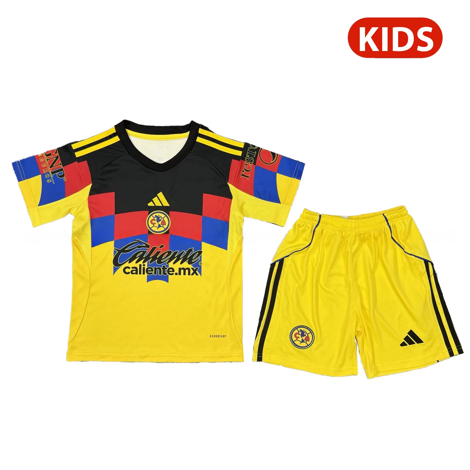 Club América 25-26 Home Kids Kit - Unitedfutballjersey
