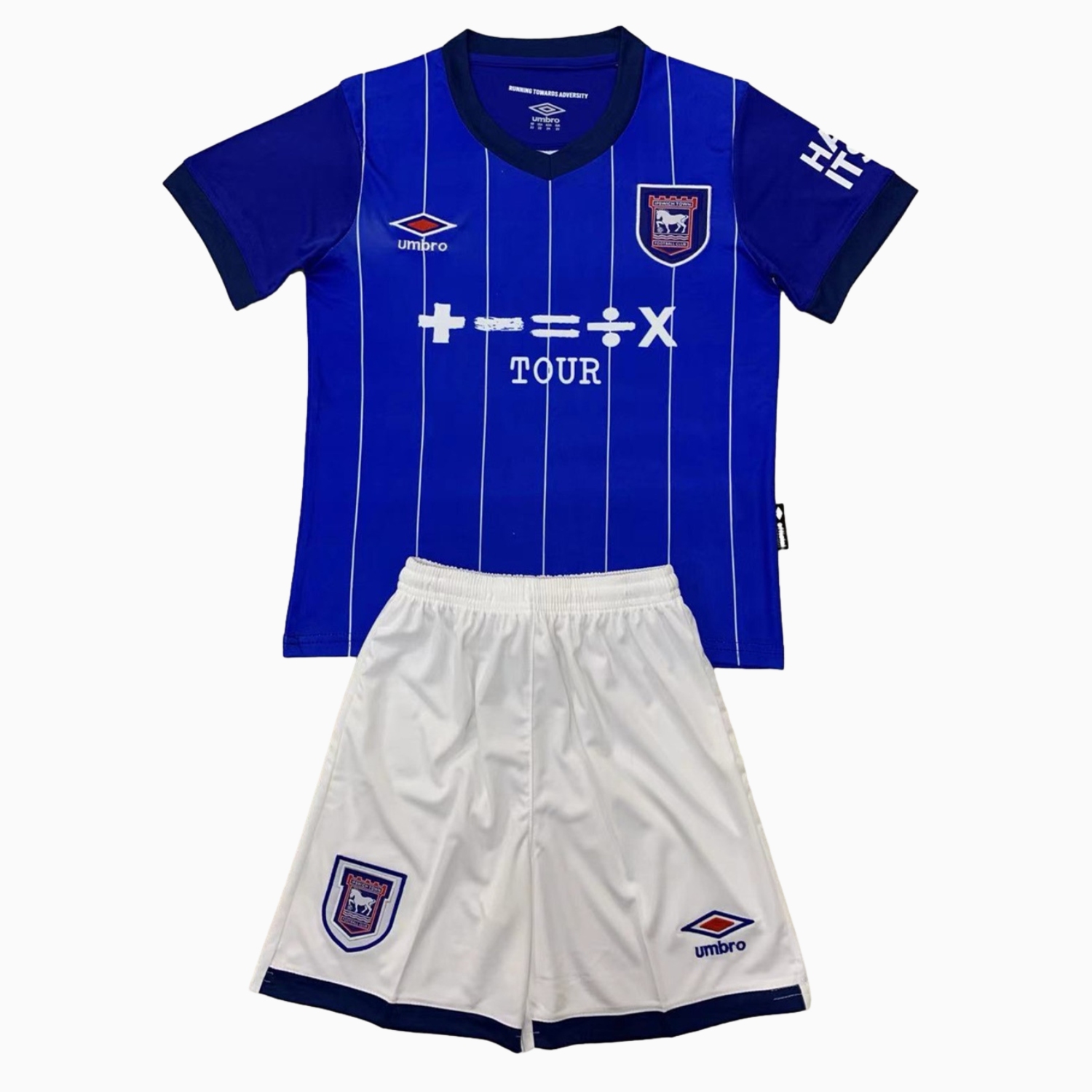 Ipswich Town 24-25 Home Men's Adult Jersey Set - Fans Version - Unitedfutballjersey