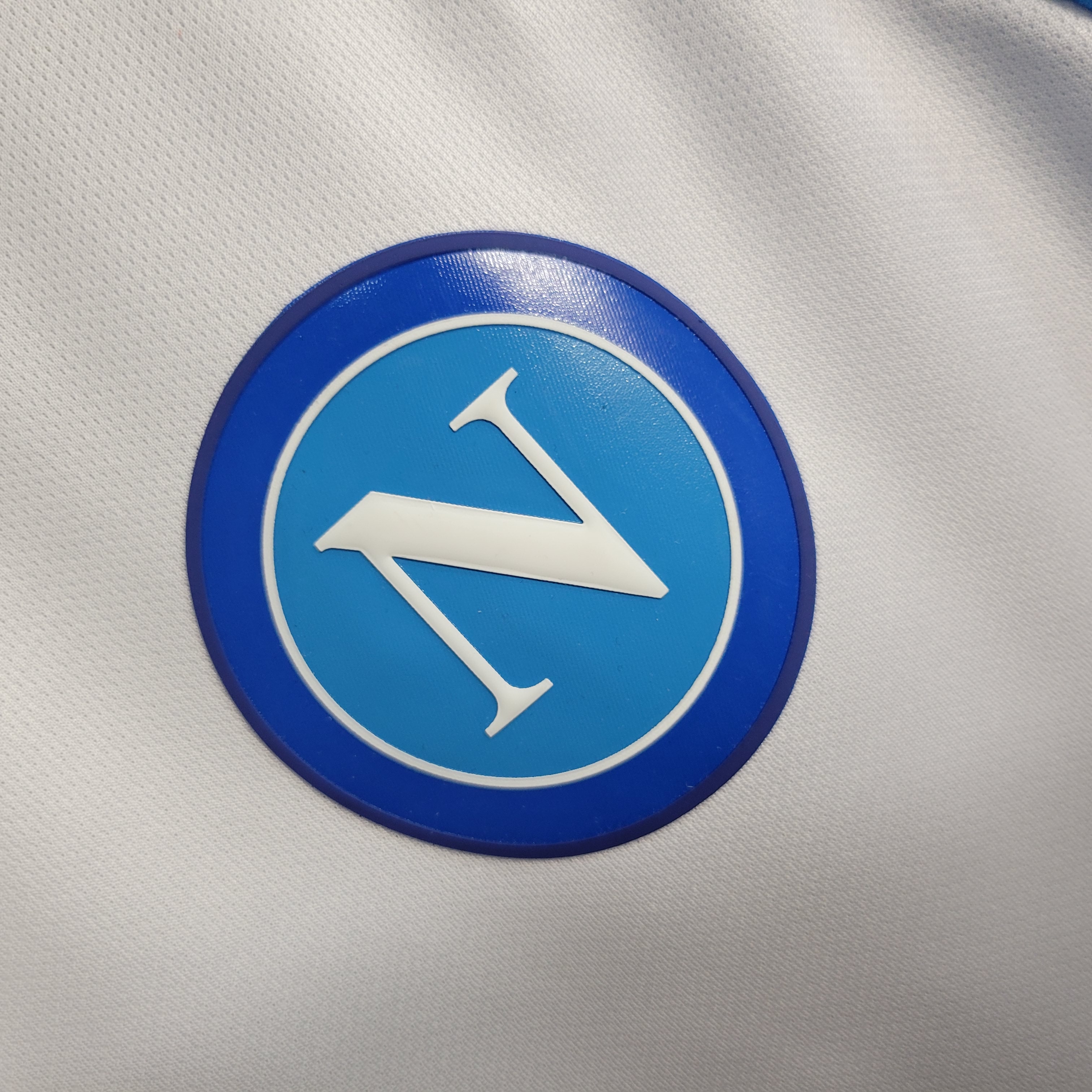 23-24 Napoli Champions White Jersey - Unitedfutballjersey