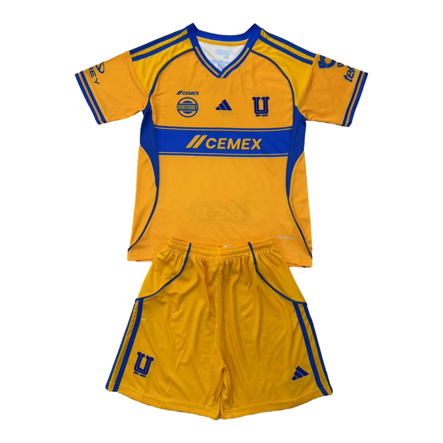 Tigres UANL 25-26 Home Men's Adult Jersey Set - Fans Version - Unitedfutballjersey