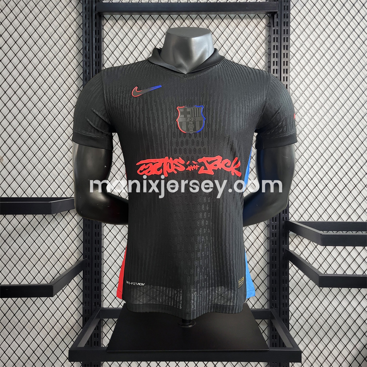 Barcelona x Travis Scott New 24-25 Away Jersey - Player Version - Unitedfutballjersey