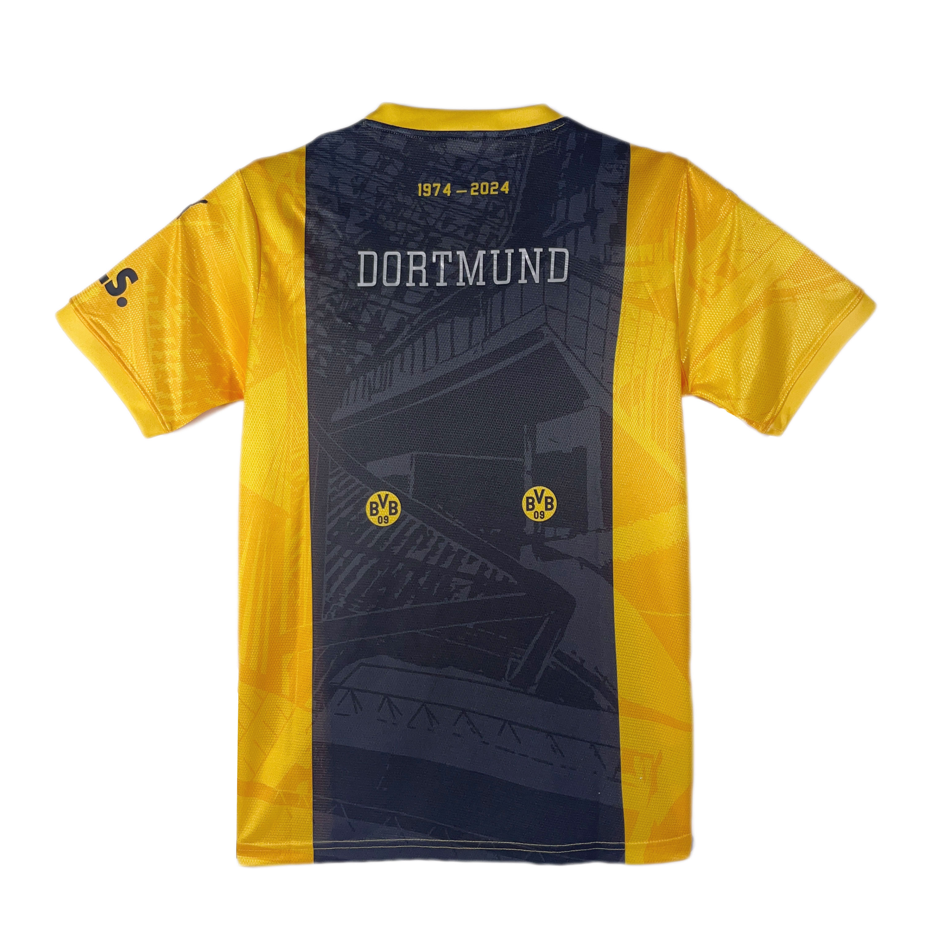 Dortmund 23-24 50th Home Stadium Anniversary Special Edition Jersey - Fans Version - Unitedfutballjersey