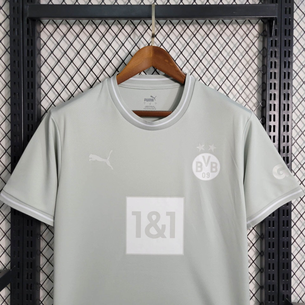 Dortmund 23-24 Grey Training Jersey - Fans Version - Unitedfutballjersey