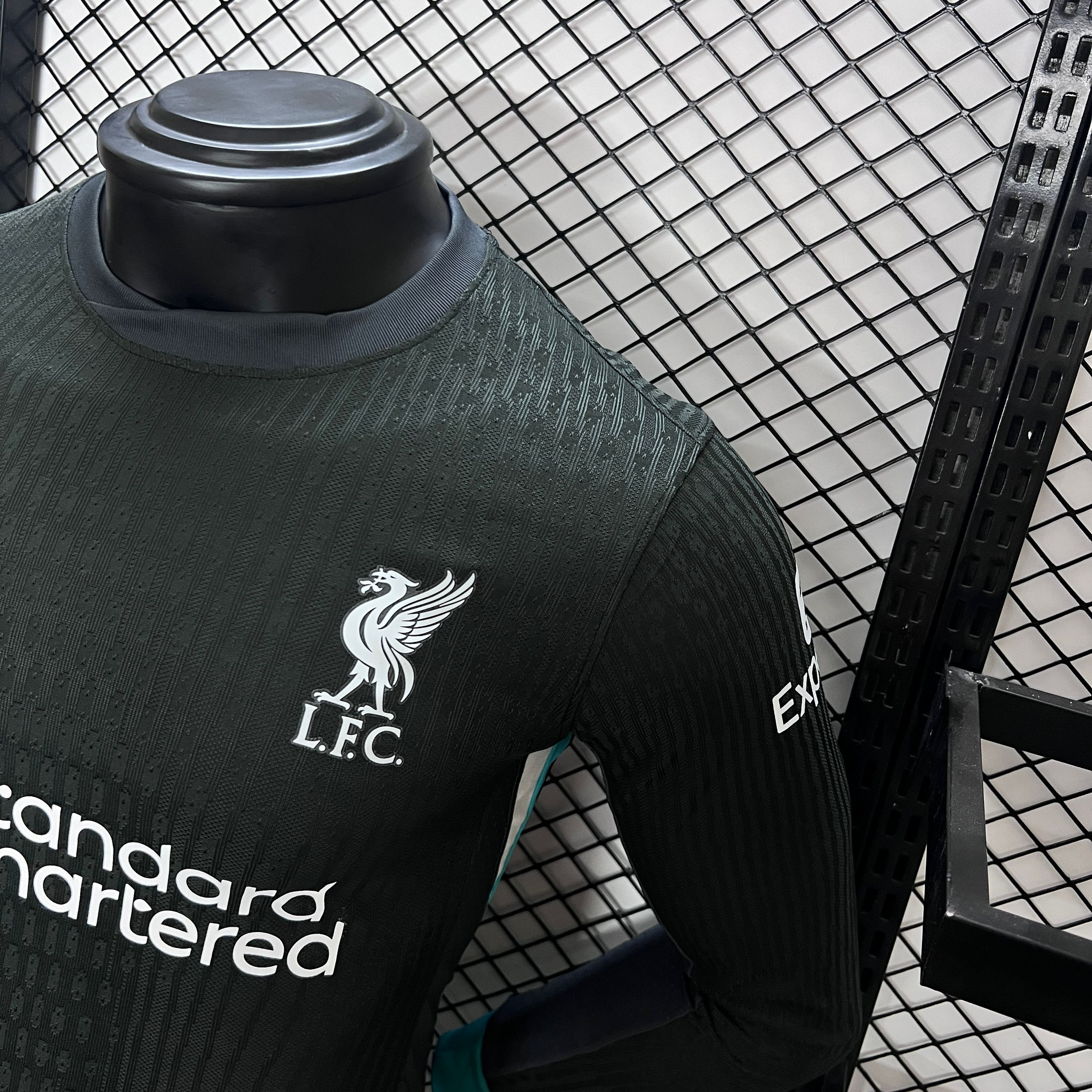 Liver.pool 24-25 Away Long Sleeve Jersey - Player Version - Unitedfutballjersey