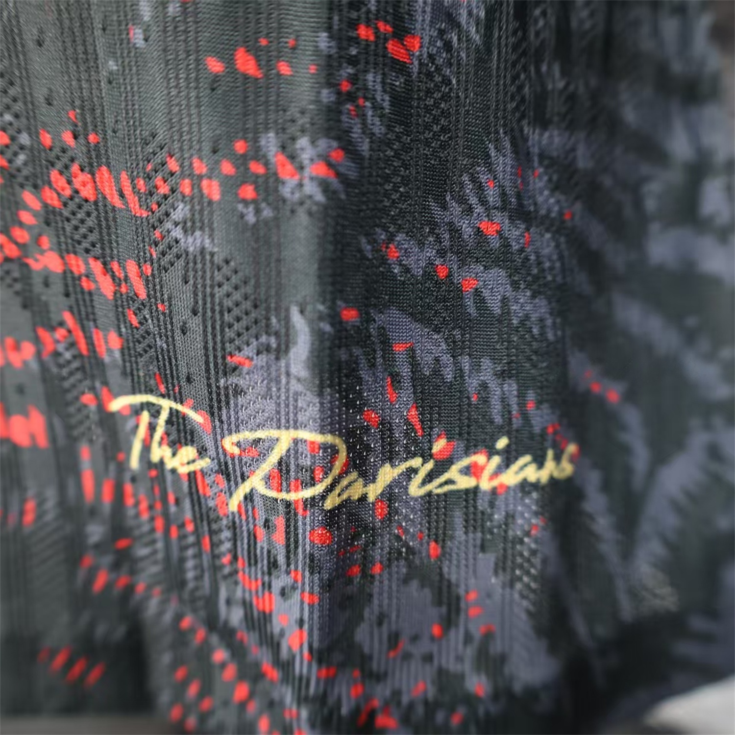 Paris Saint-Germain PSG 25-26 Champions League Commemorative Edition Black Red Eiffel Tower Jersey - Player Version - Unitedfutballjersey