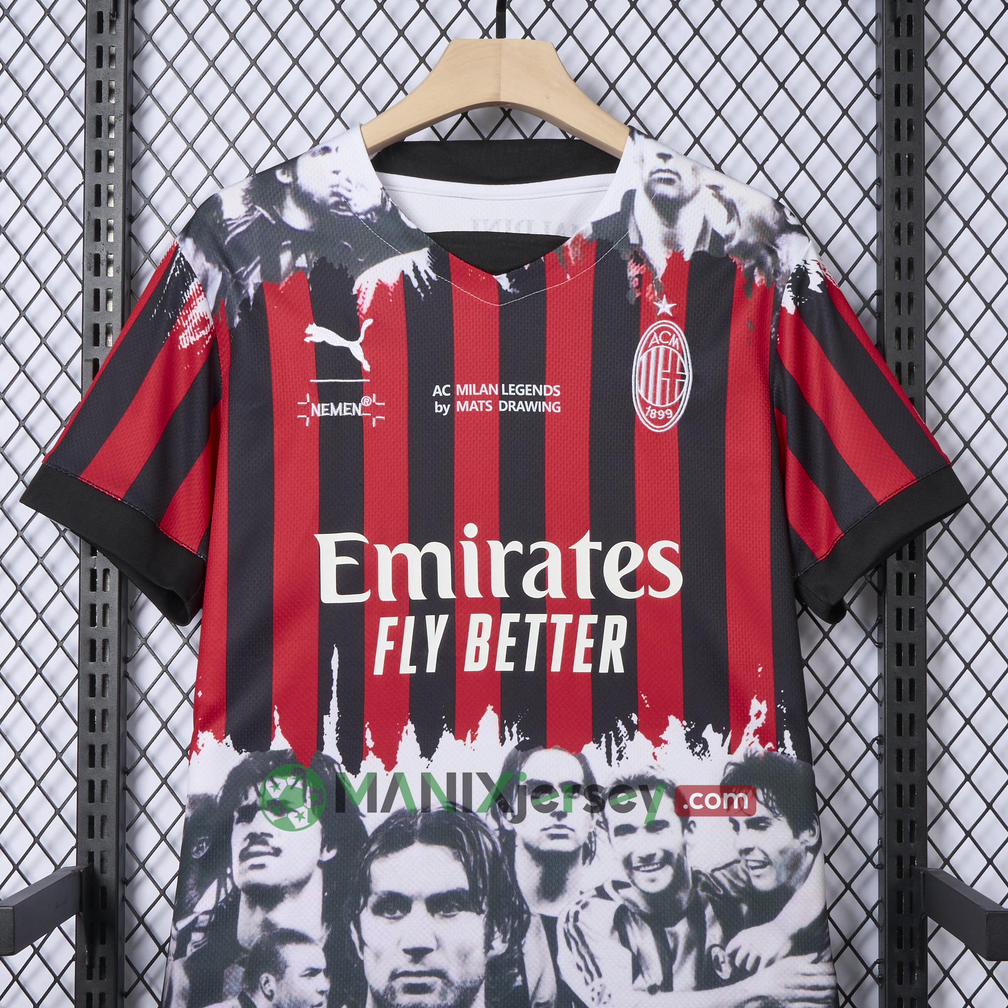 Retro AC Milan 22-23 Legendary Stars Special Edition Jersey - Fans Version - Unitedfutballjersey