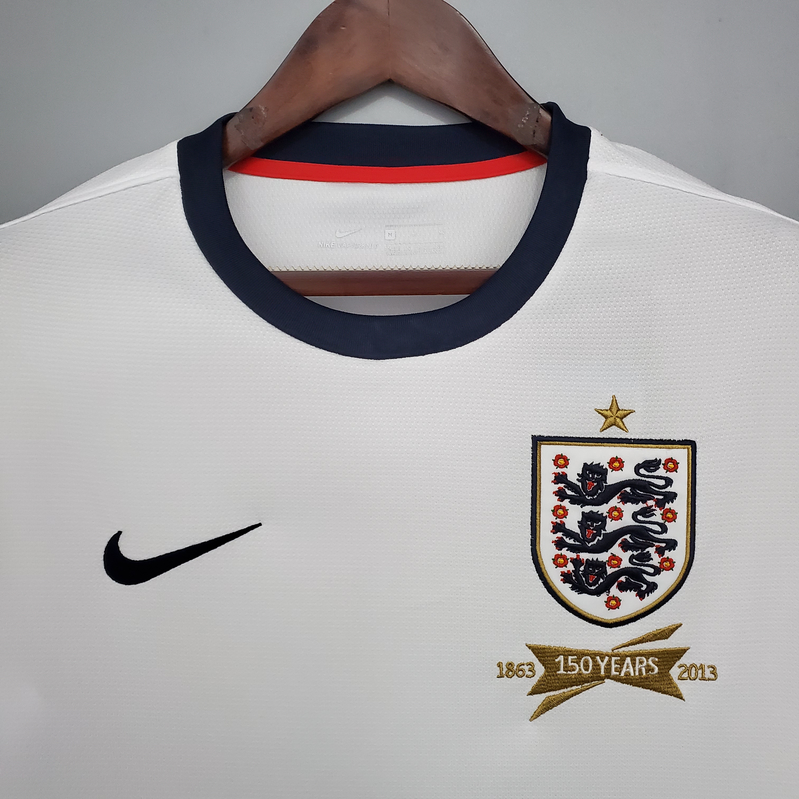 Retro England 2013 150 YEARS Home Stadium Jersey - Unitedfutballjersey