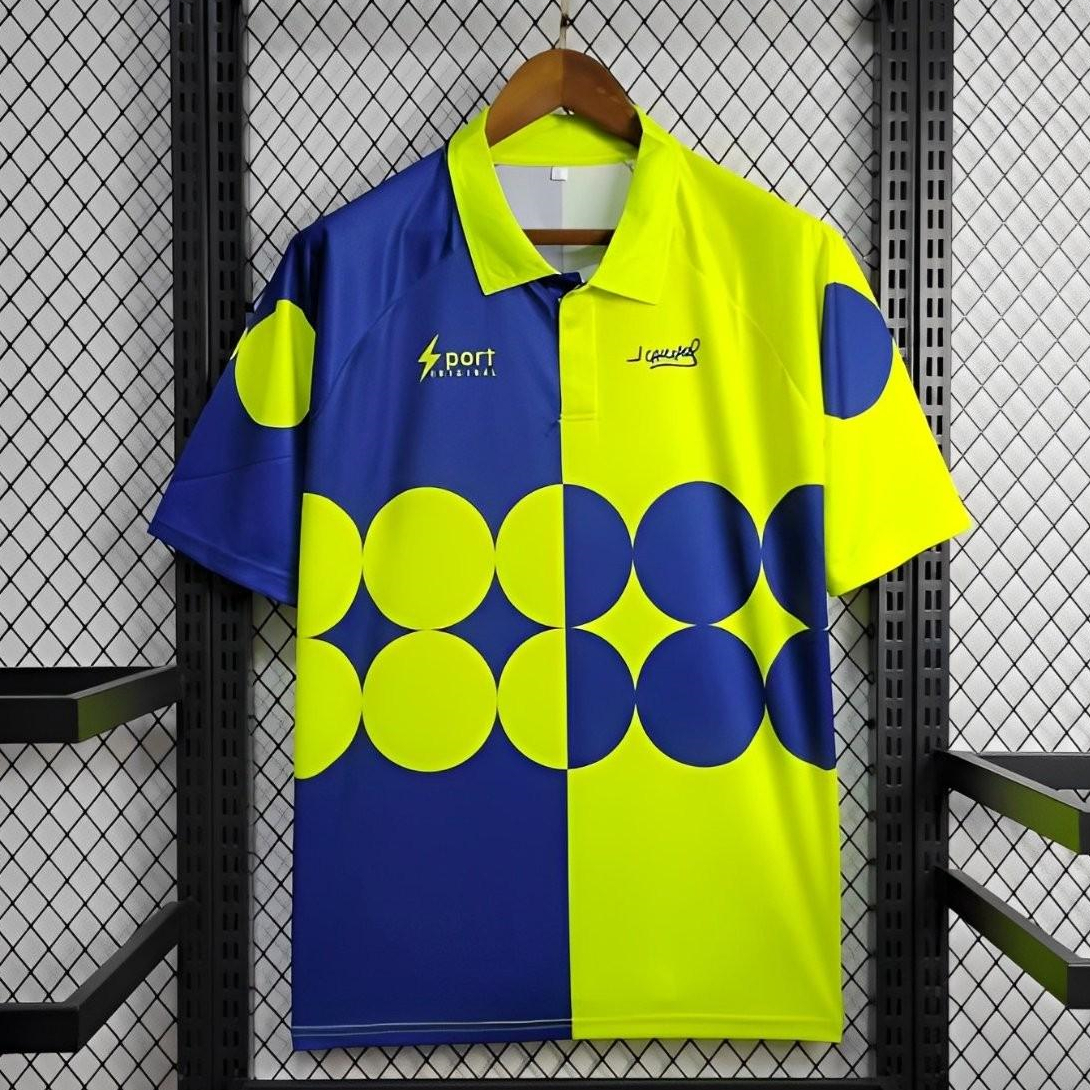 Retro Mexico 1998 World Cup Goalkeeper Green Blue Jersey - Unitedfutballjersey