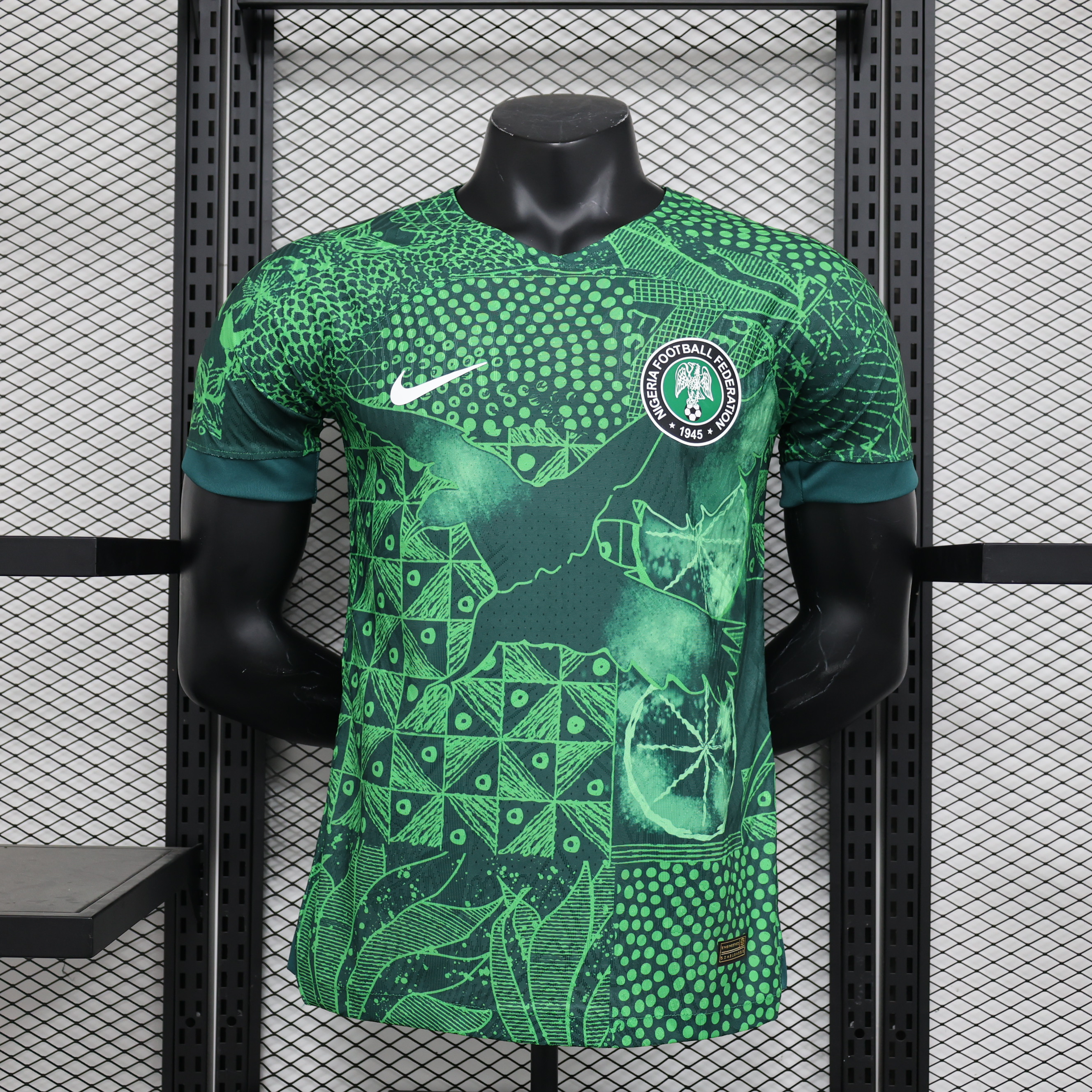 Nigeria 2022 Home Stadium Jersey - Player Version - Unitedfutballjersey