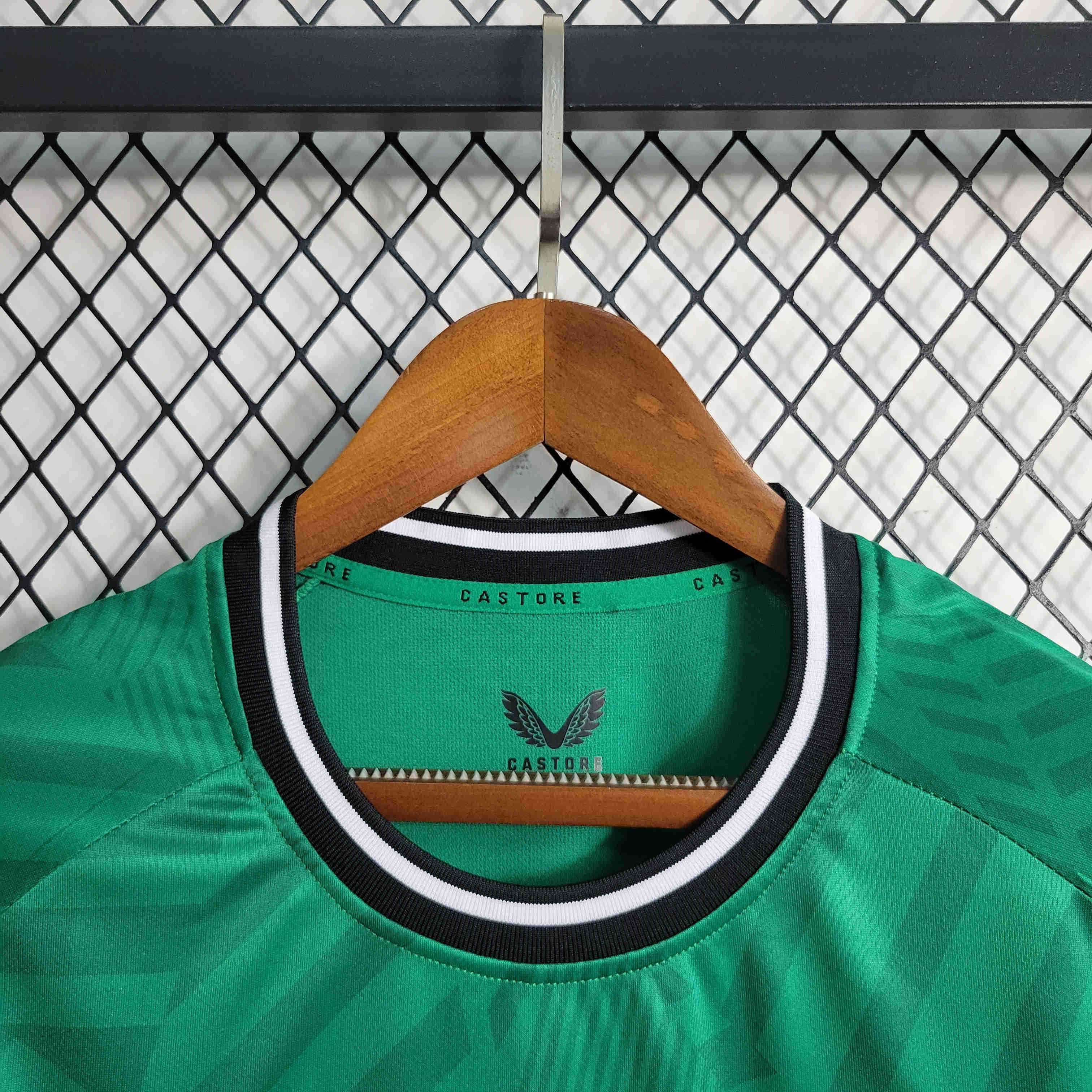 Newcastle United 23-24 Away Green Jersey - Fans Version - Unitedfutballjersey