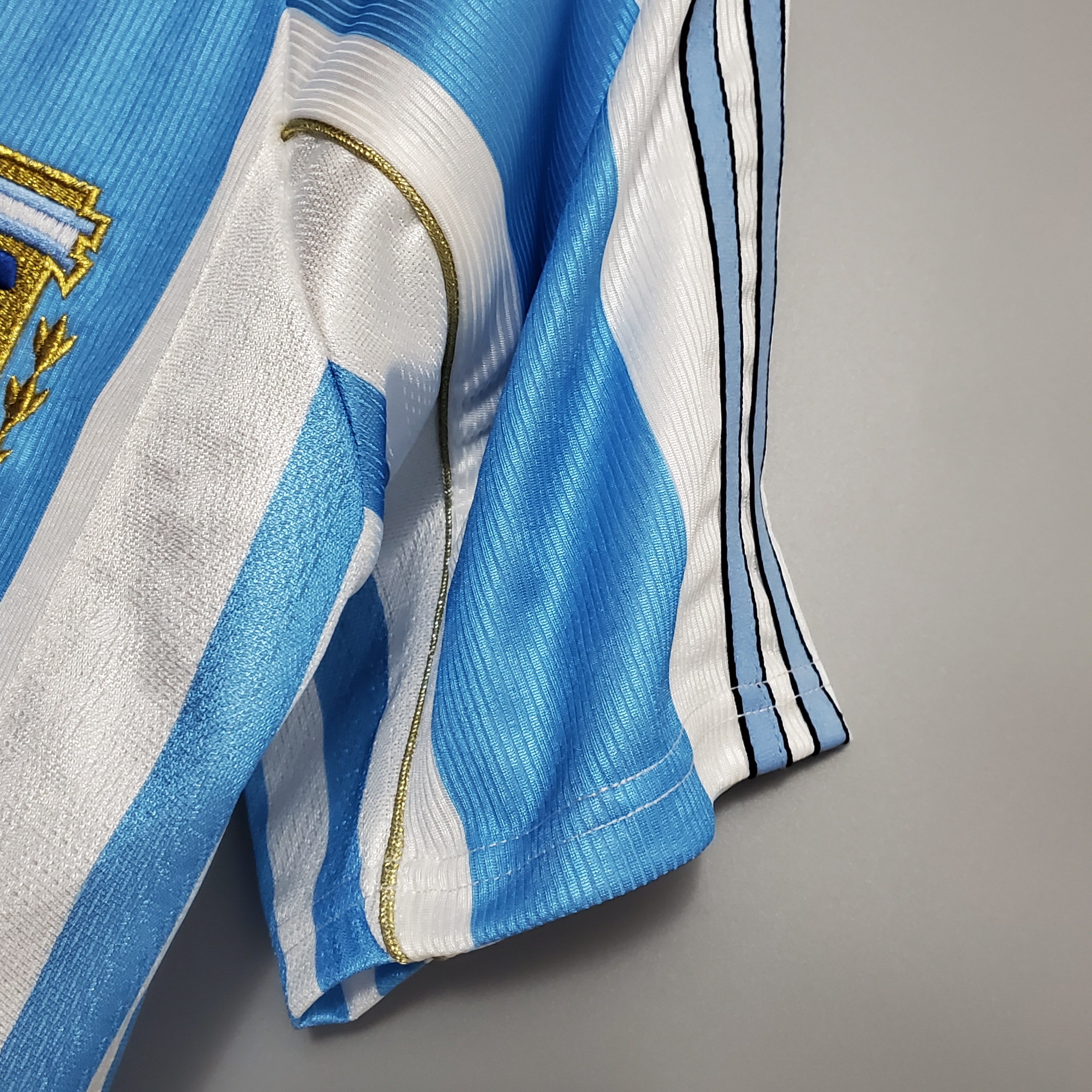Retro Argentina 1998 Home Stadium Jersey - Unitedfutballjersey