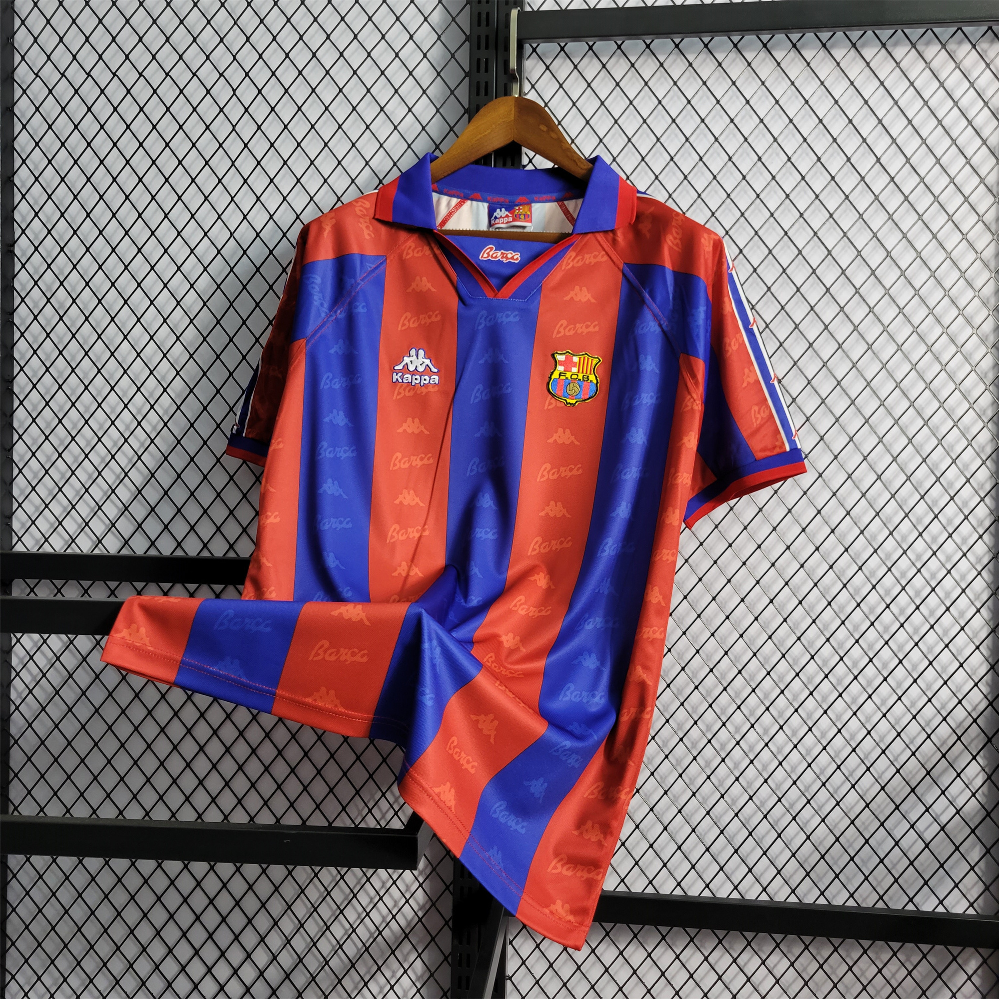 B.A.R.S.A Retro 96-97 Home Stadium Jersey - Unitedfutballjersey