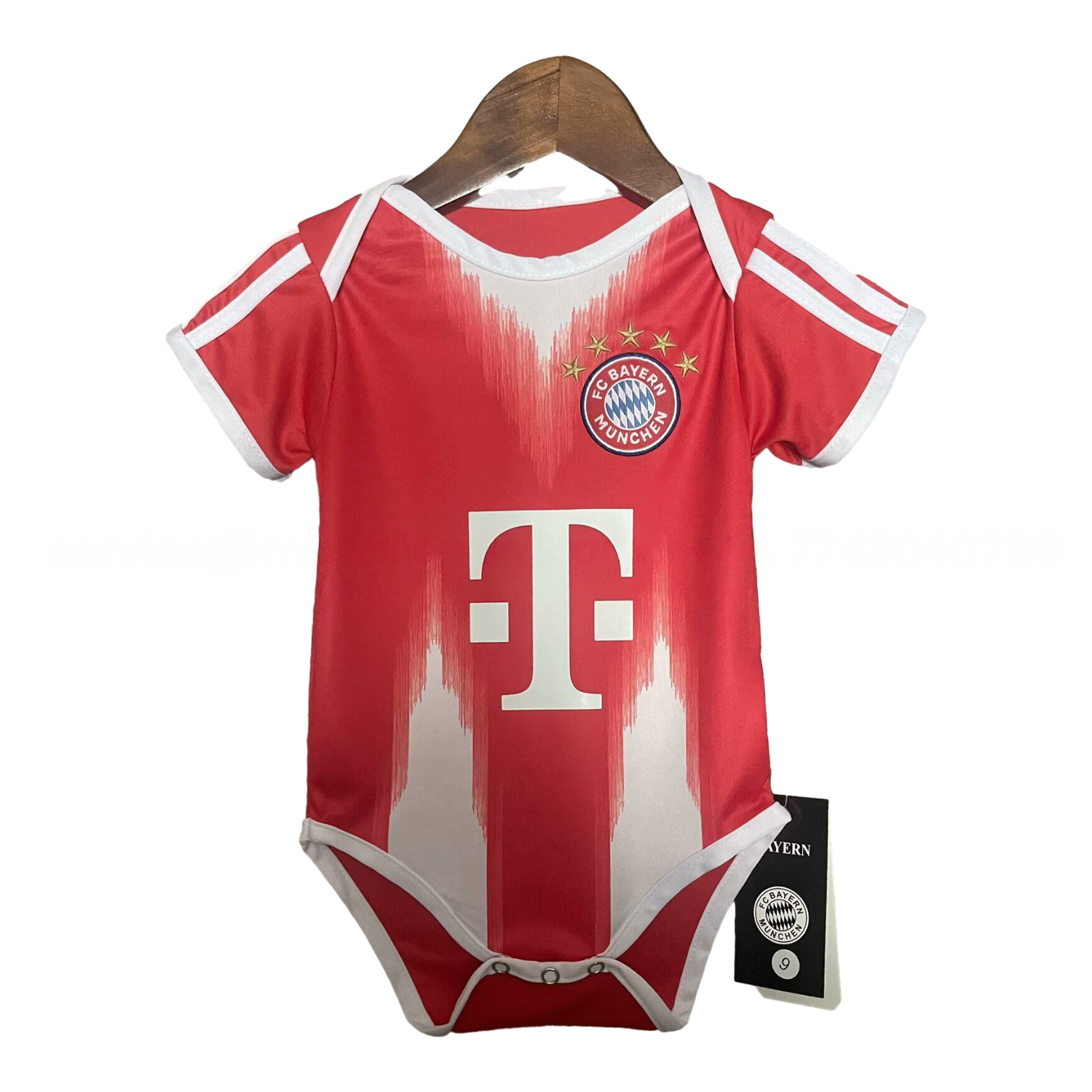 Bayern Munich 25-26 Home Baby Crawling Suit - Unitedfutballjersey
