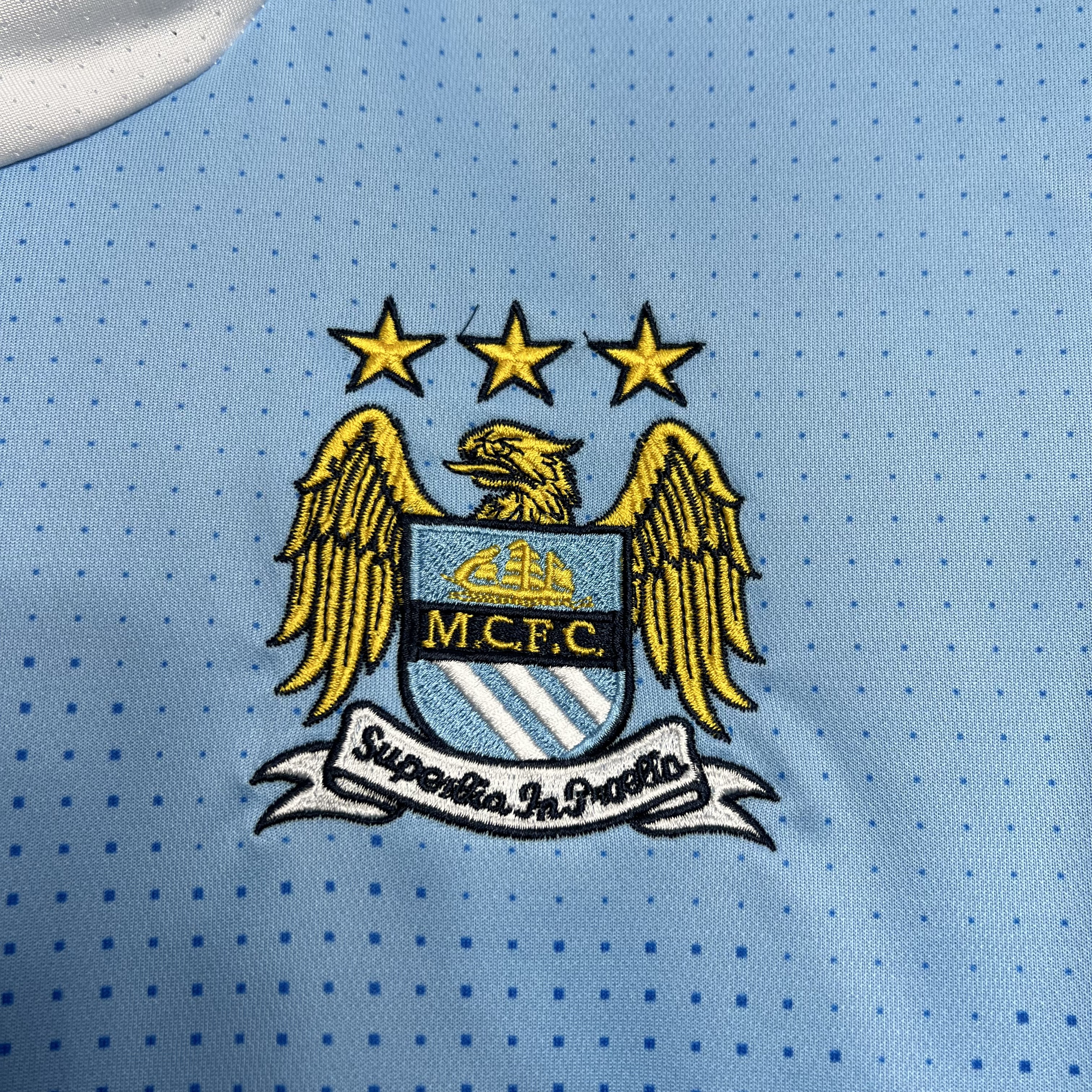 Retro Manchester City 2011-12 Home Stadium Jersey - Unitedfutballjersey