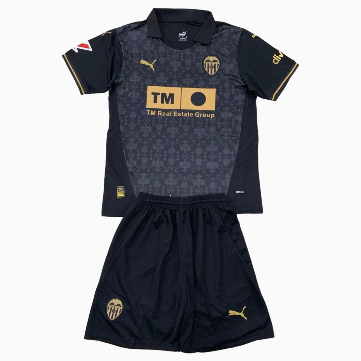Valencia 24-25 Away Kids Kit - Unitedfutballjersey