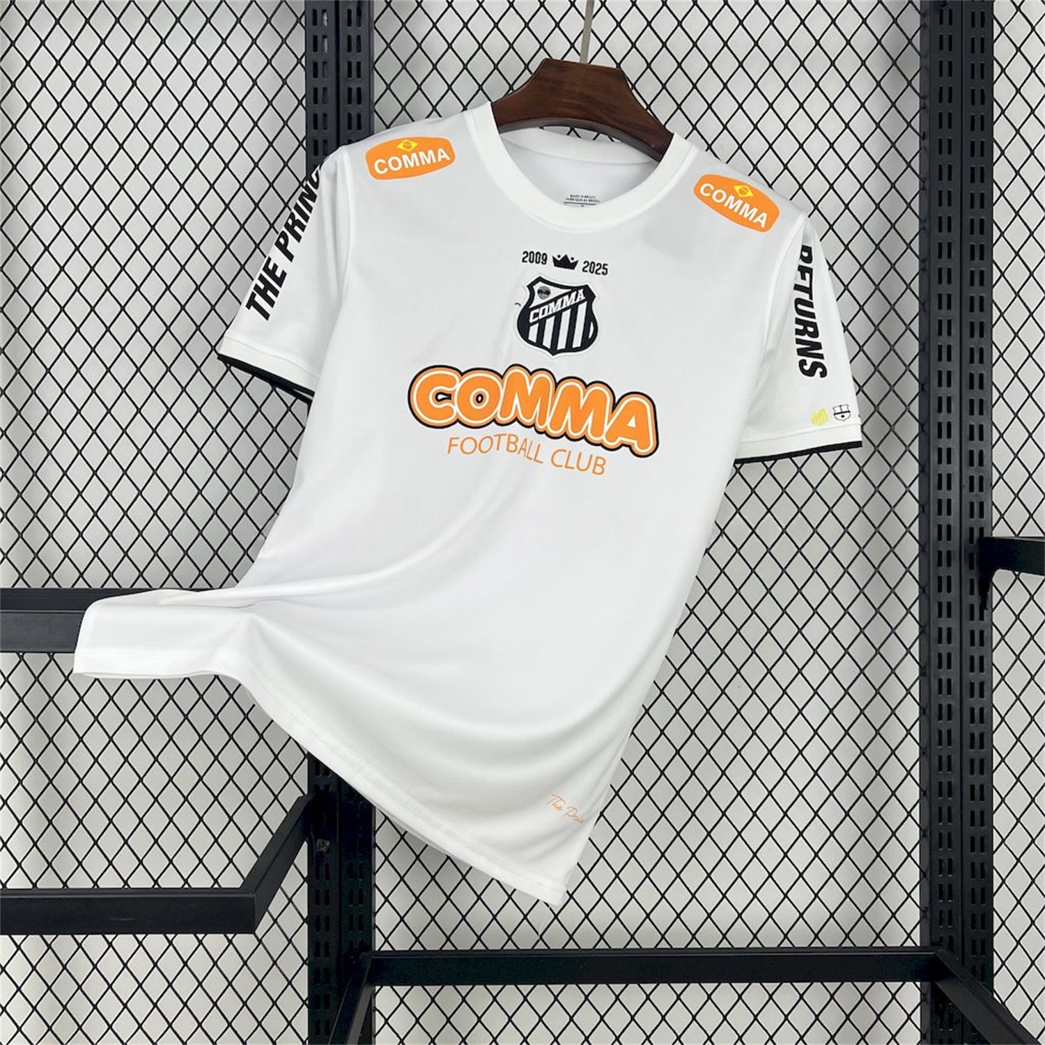 Santos 25-26 Neymar Return Commemorative Special Edition Jersey - Fans Version - Unitedfutballjersey