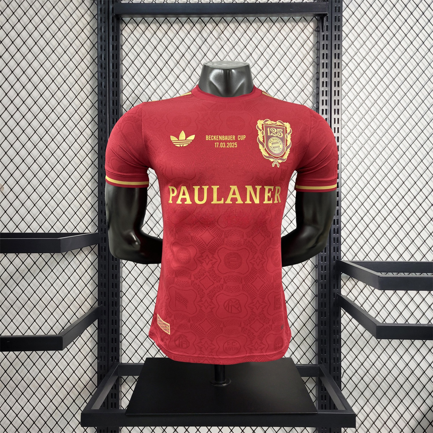 Bayern Munich 2025 125th Anniversary Beckenbauer Cup Jersey - Player Version - Unitedfutballjersey