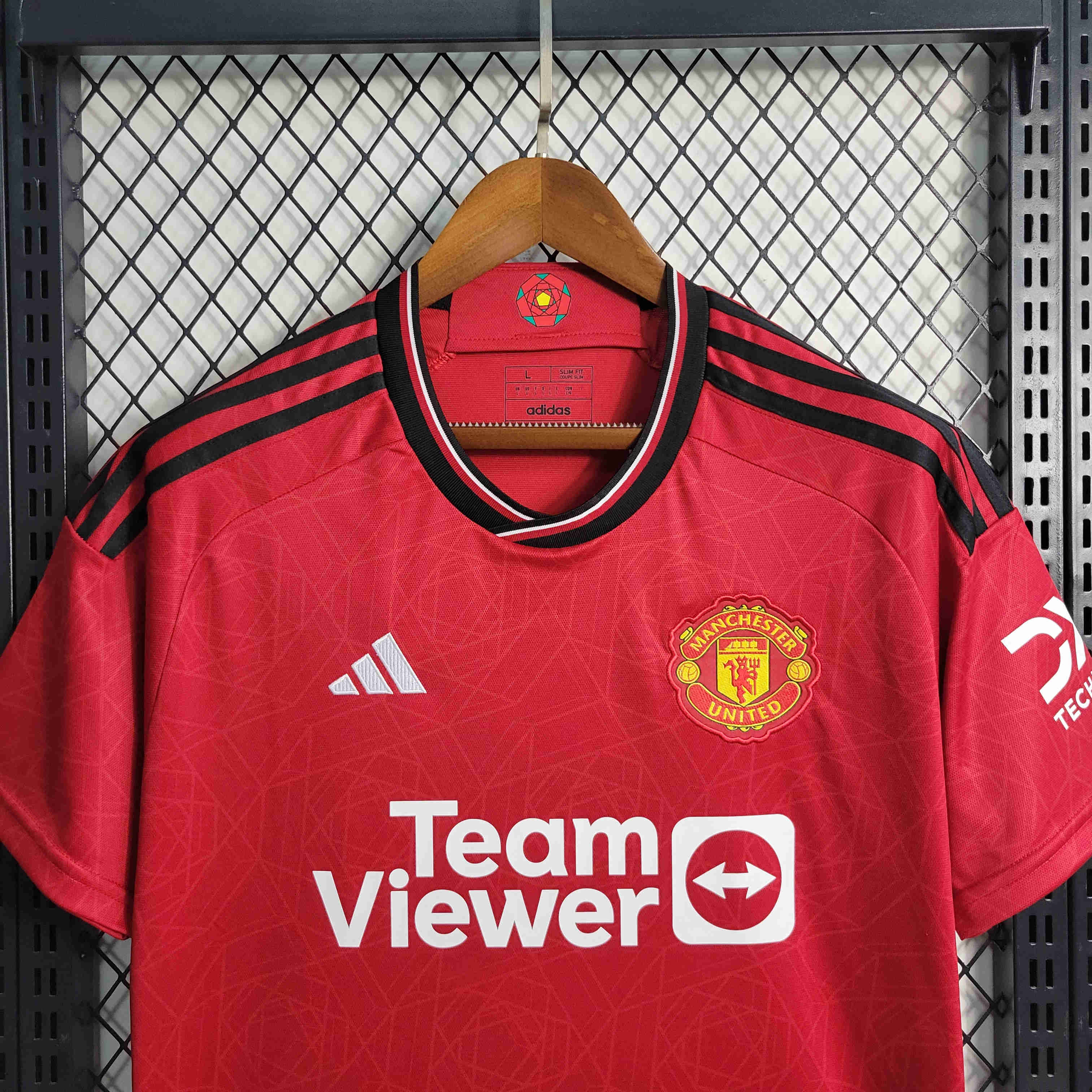Manchester United 23-24 Home Jersey - Fans Version - Unitedfutballjersey