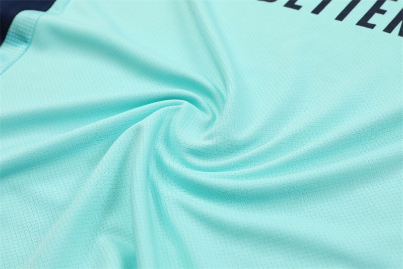 Arsenal 24-25 Short-Sleeve Training Kids Kit - Lake Blue - Unitedfutballjersey