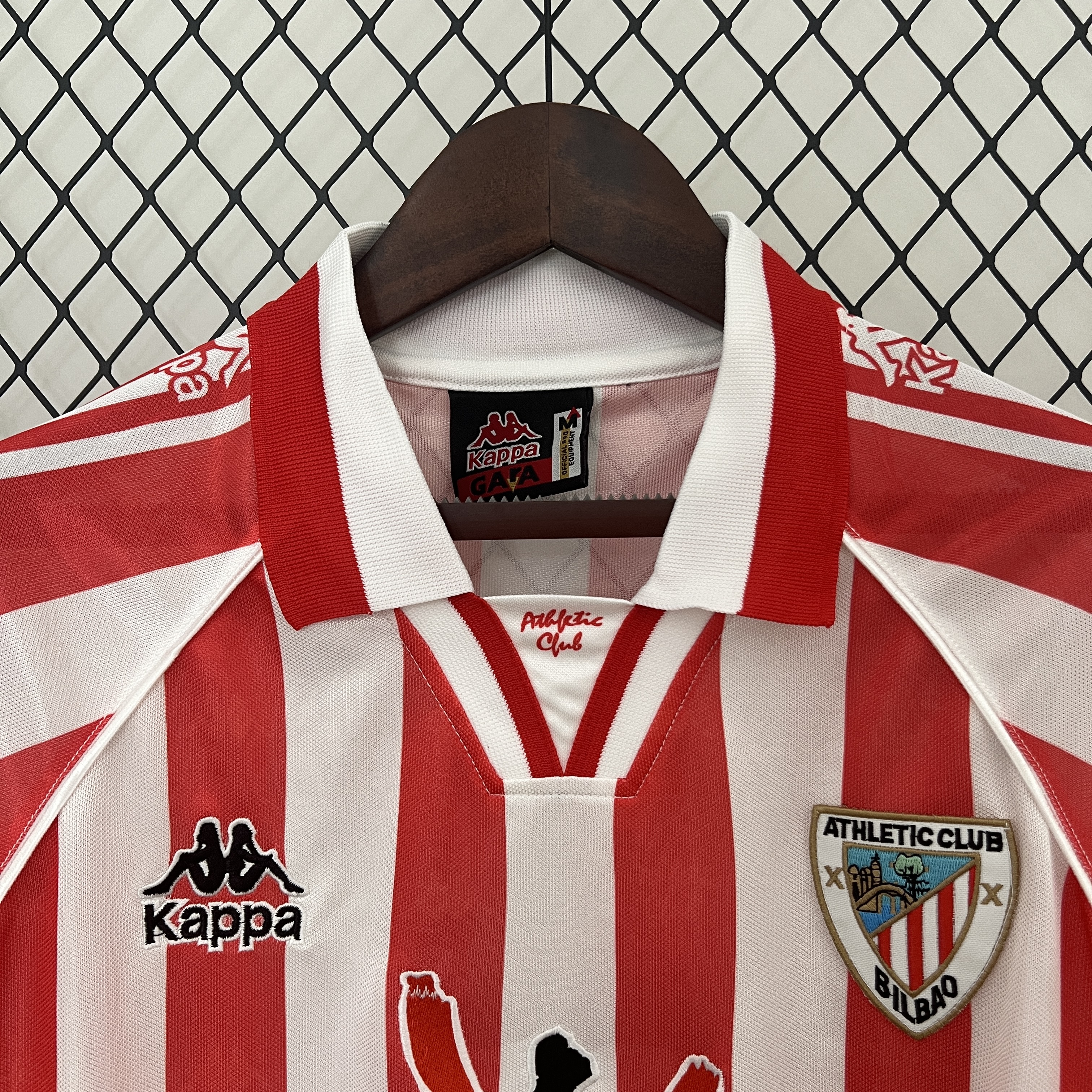 Retro Athletic Bilbao 1997-98 100th Anniversary Home Stadium Jersey - Unitedfutballjersey