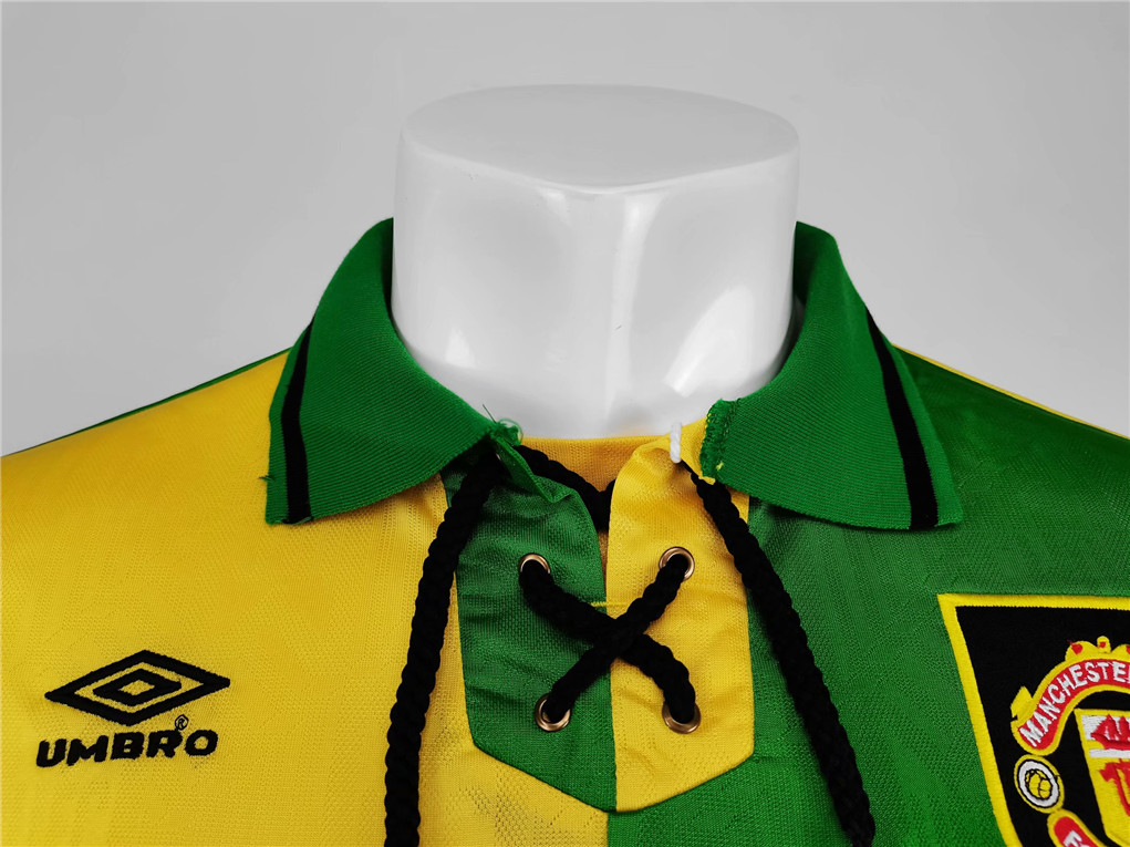 Manchester United Retro 92-94 Third Away Long Sleeve Jersey - Unitedfutballjersey