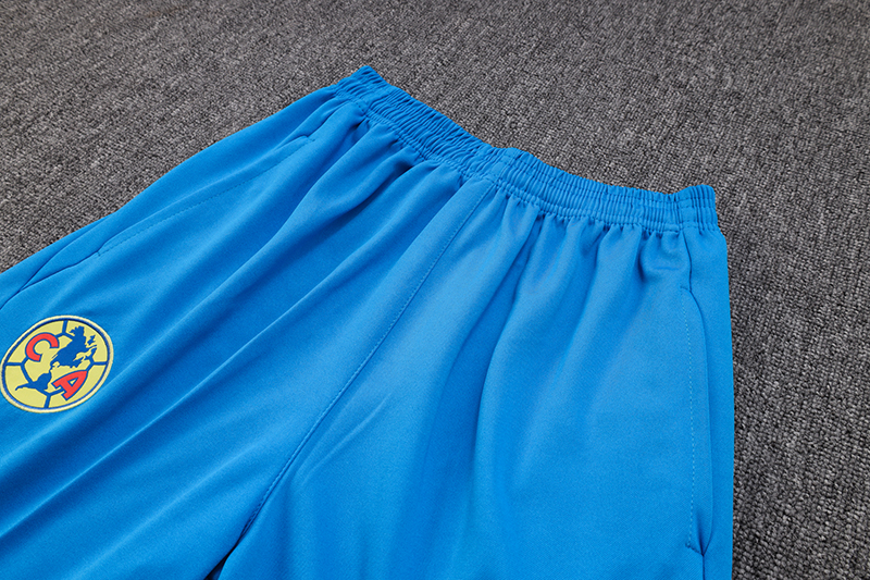 Club America 23-24 Long Sleeve Training Set -Blue - Unitedfutballjersey