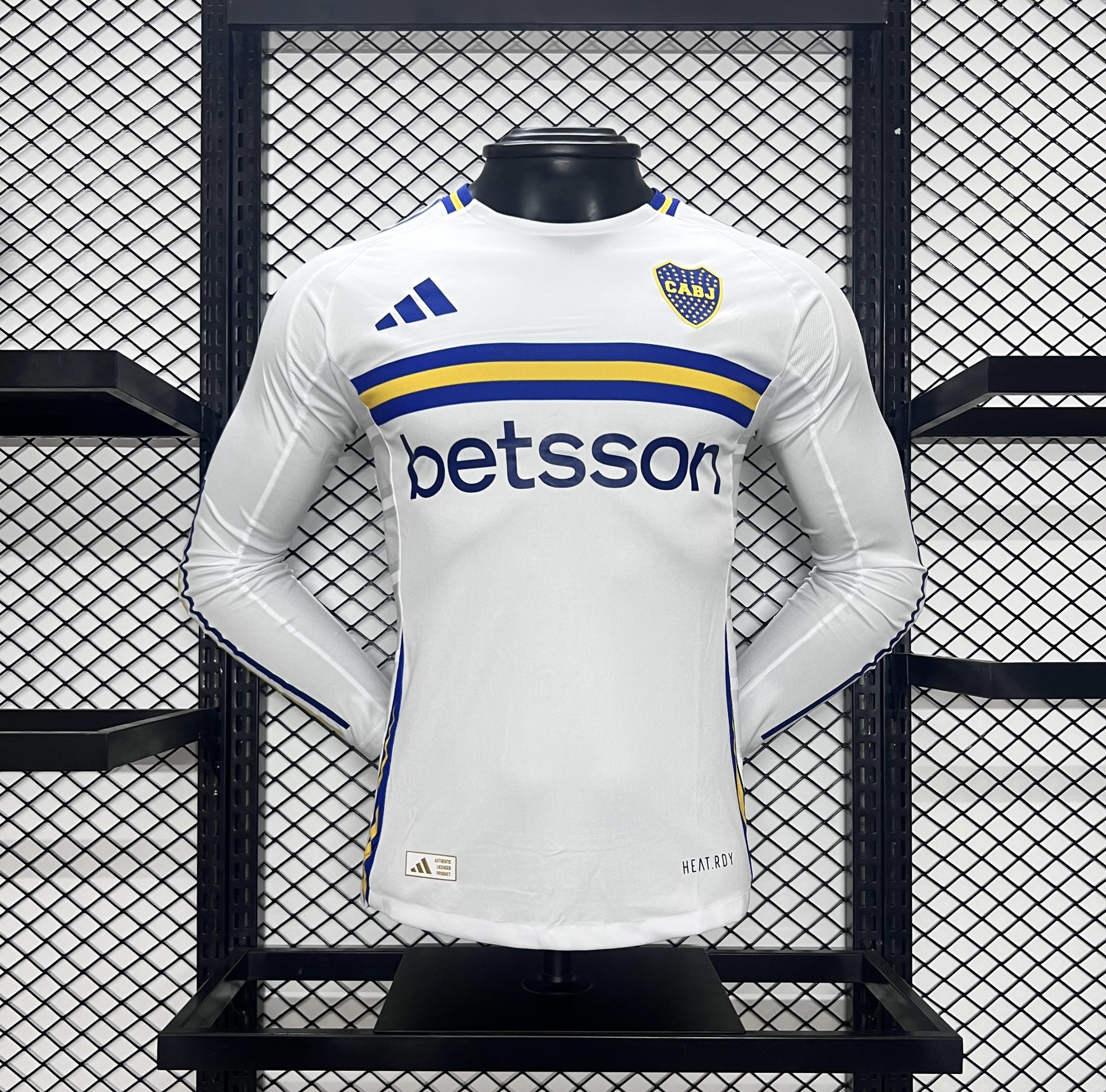 Boca Juniors 24-25 Away Long Sleeve Jersey - Player Version - Unitedfutballjersey