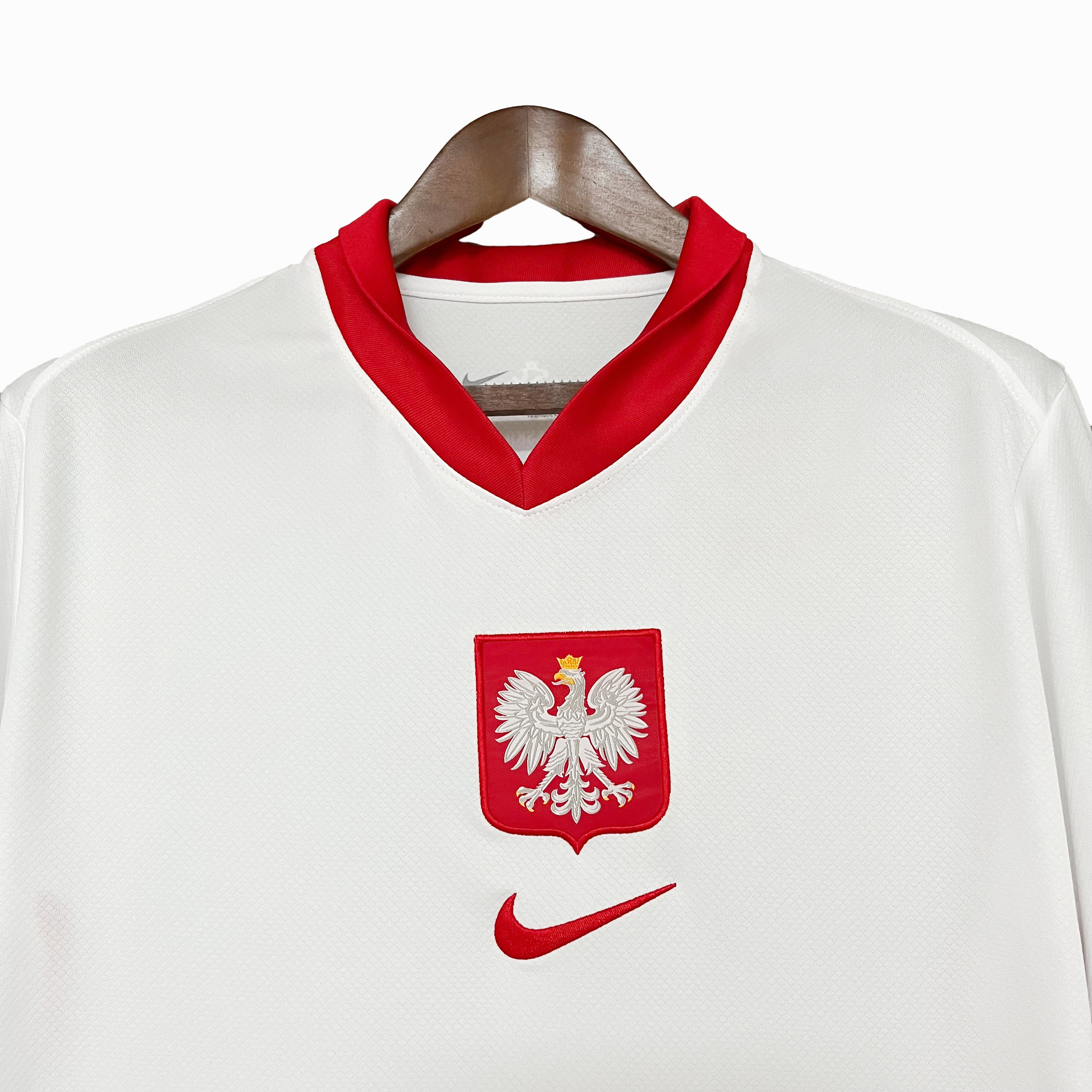 Poland 2024 Home Stadium Jersey - Fans Version - Unitedfutballjersey