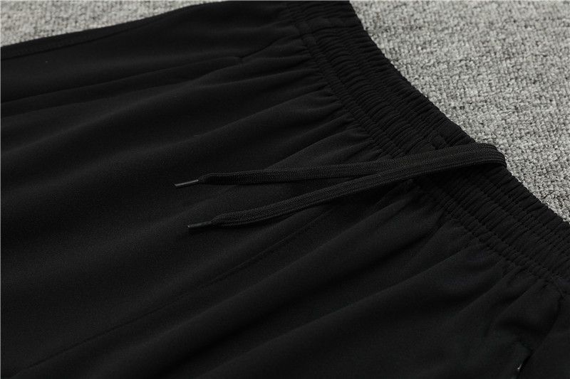 Juventus 23-24 Long Sleeve Training Set -Black and White - Unitedfutballjersey