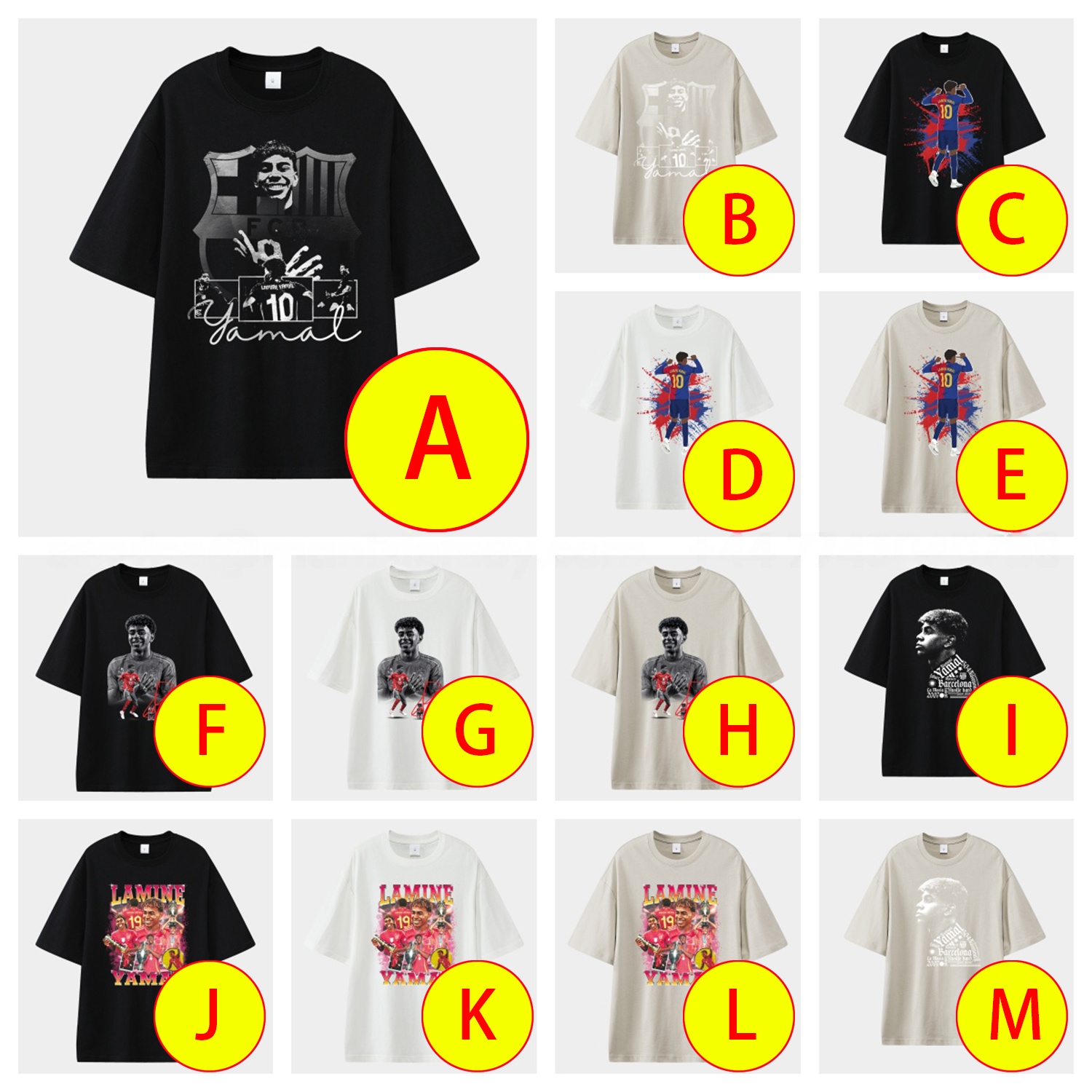 LAMINE YAMAL - Barcelona No. 10 Legend Continues 2025 Unisex Pure Cotton T-shirt - Unitedfutballjersey