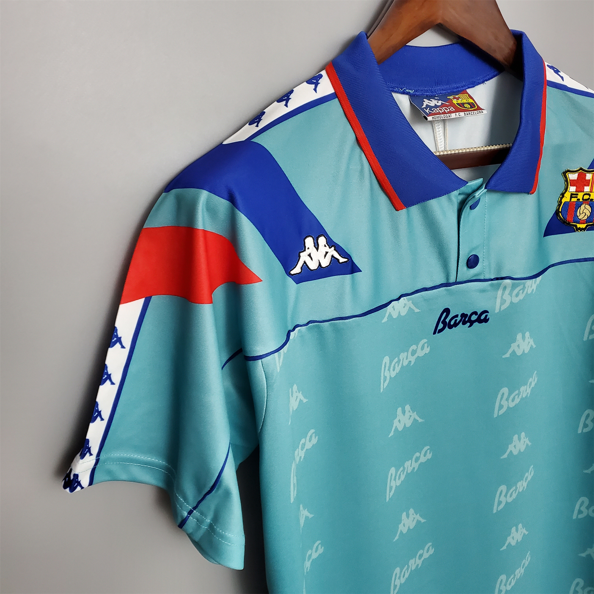 B.A.R.S.A Retro 92-95 Away Stadium Jersey - Unitedfutballjersey