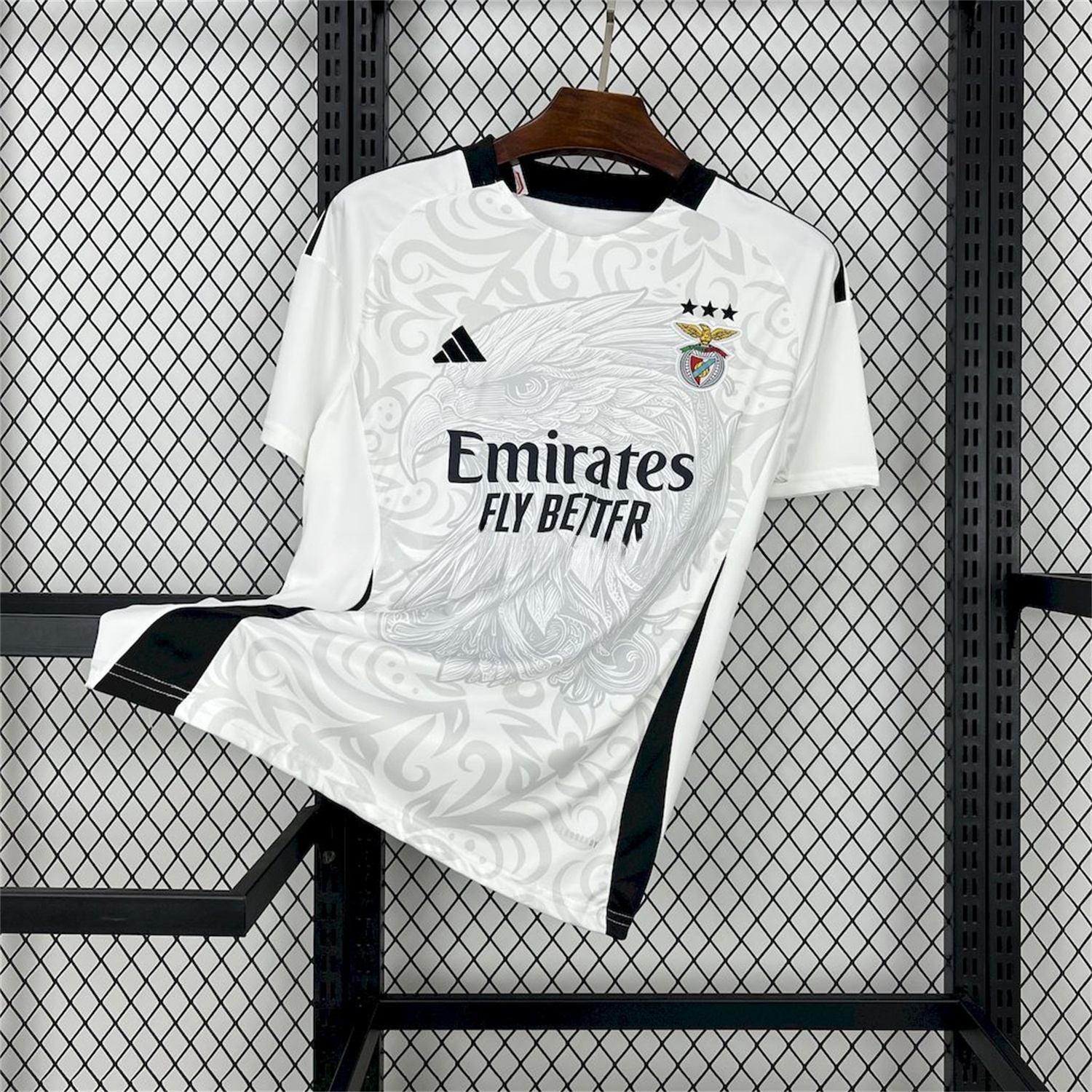 Benfica 24-25 White Concept Jersey - Fans Version - Unitedfutballjersey