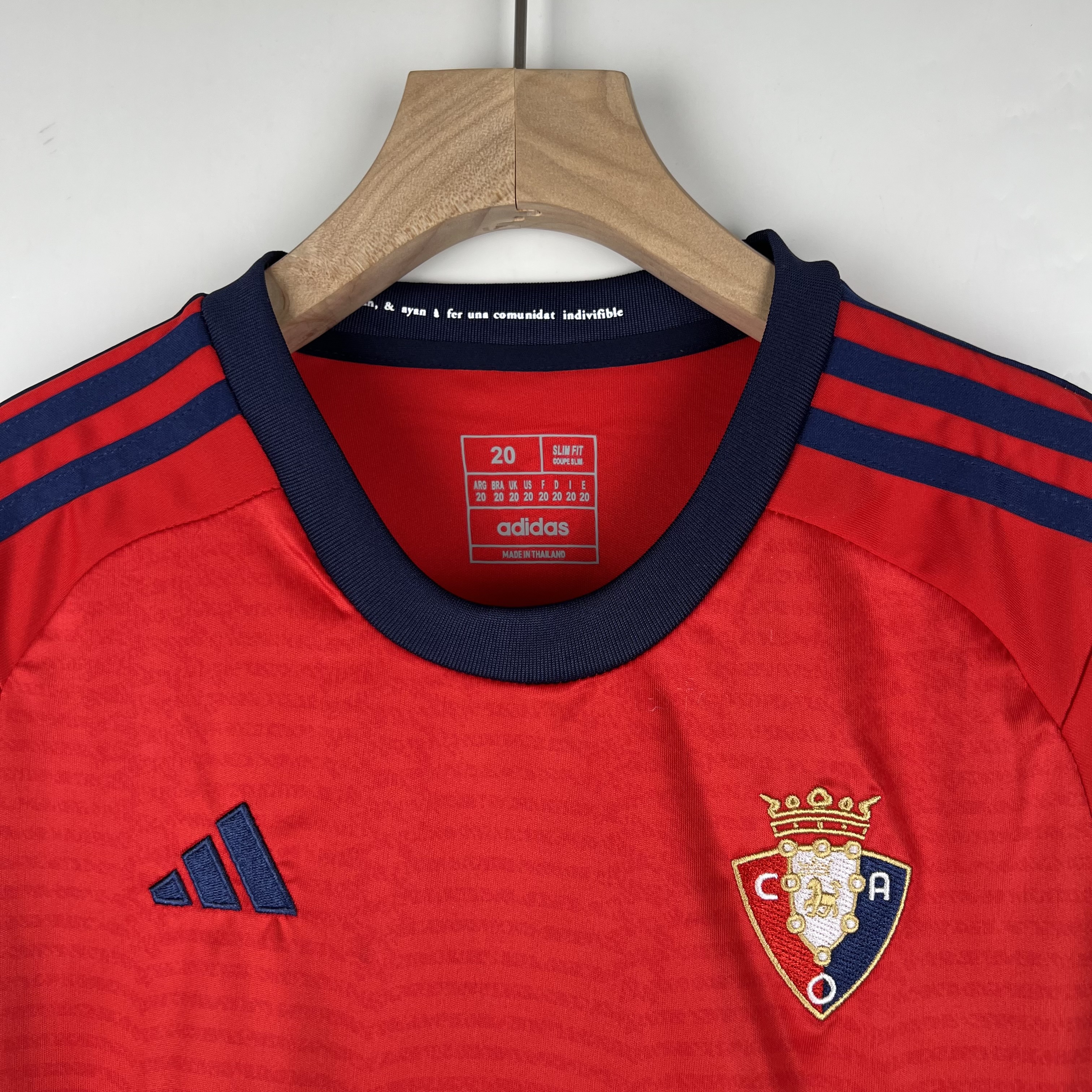 Osasuna 23-24 Home Stadium Kids Kit - Unitedfutballjersey
