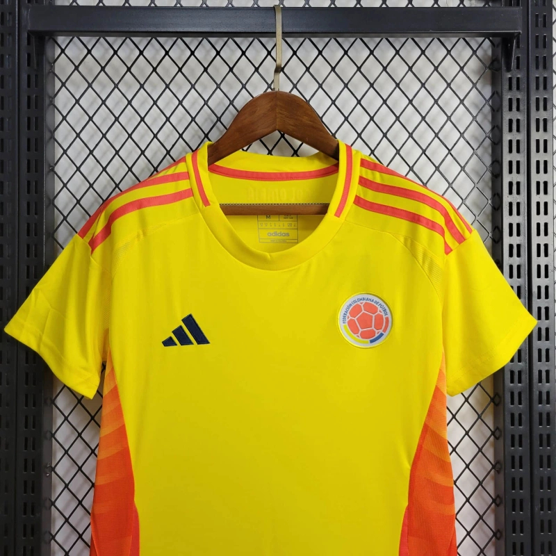 Women's Colombia 2024 Home Stadium Jersey - Unitedfutballjersey