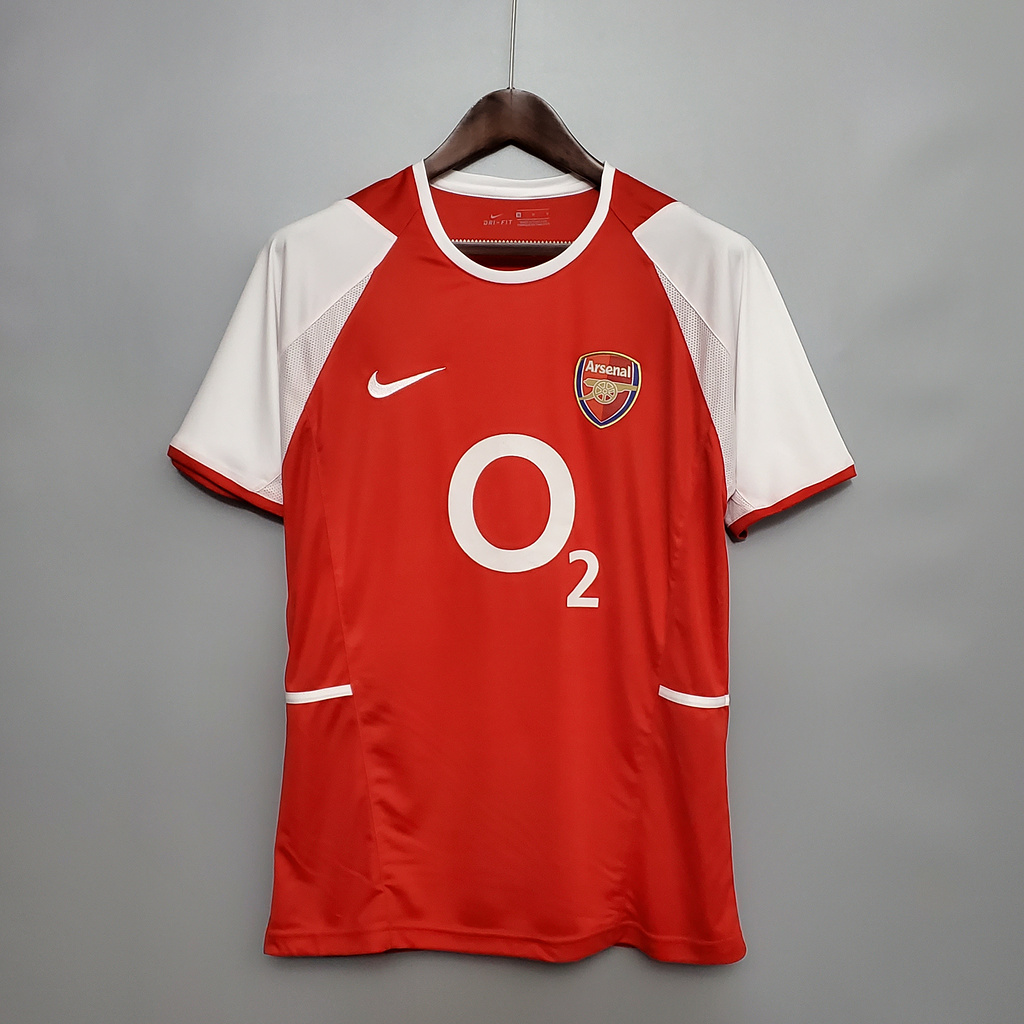 Arsenal Retro 02-04 Home Stadium Jersey - Unitedfutballjersey