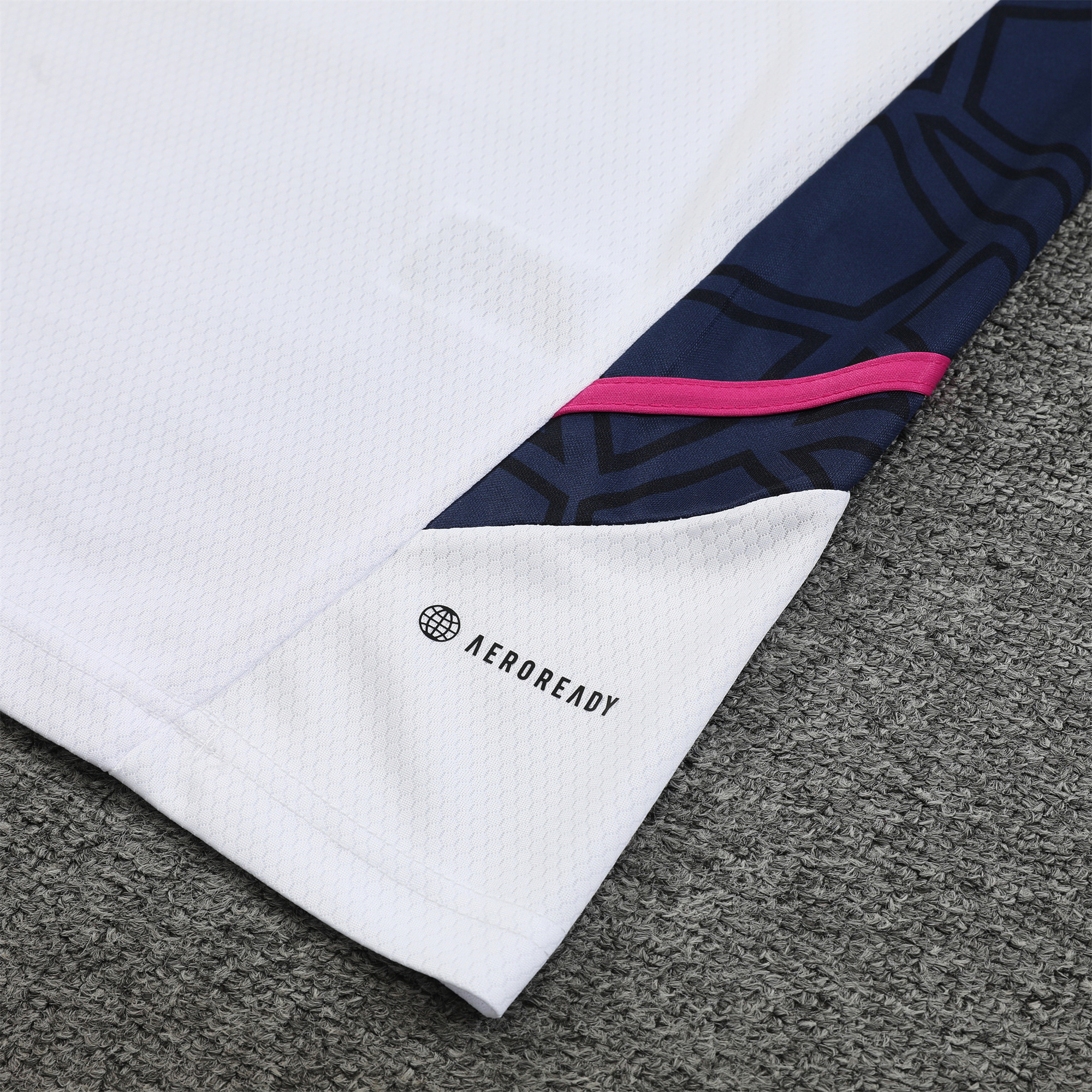 Arsenal 23-24 Short-Sleeve Training Set - White - Unitedfutballjersey