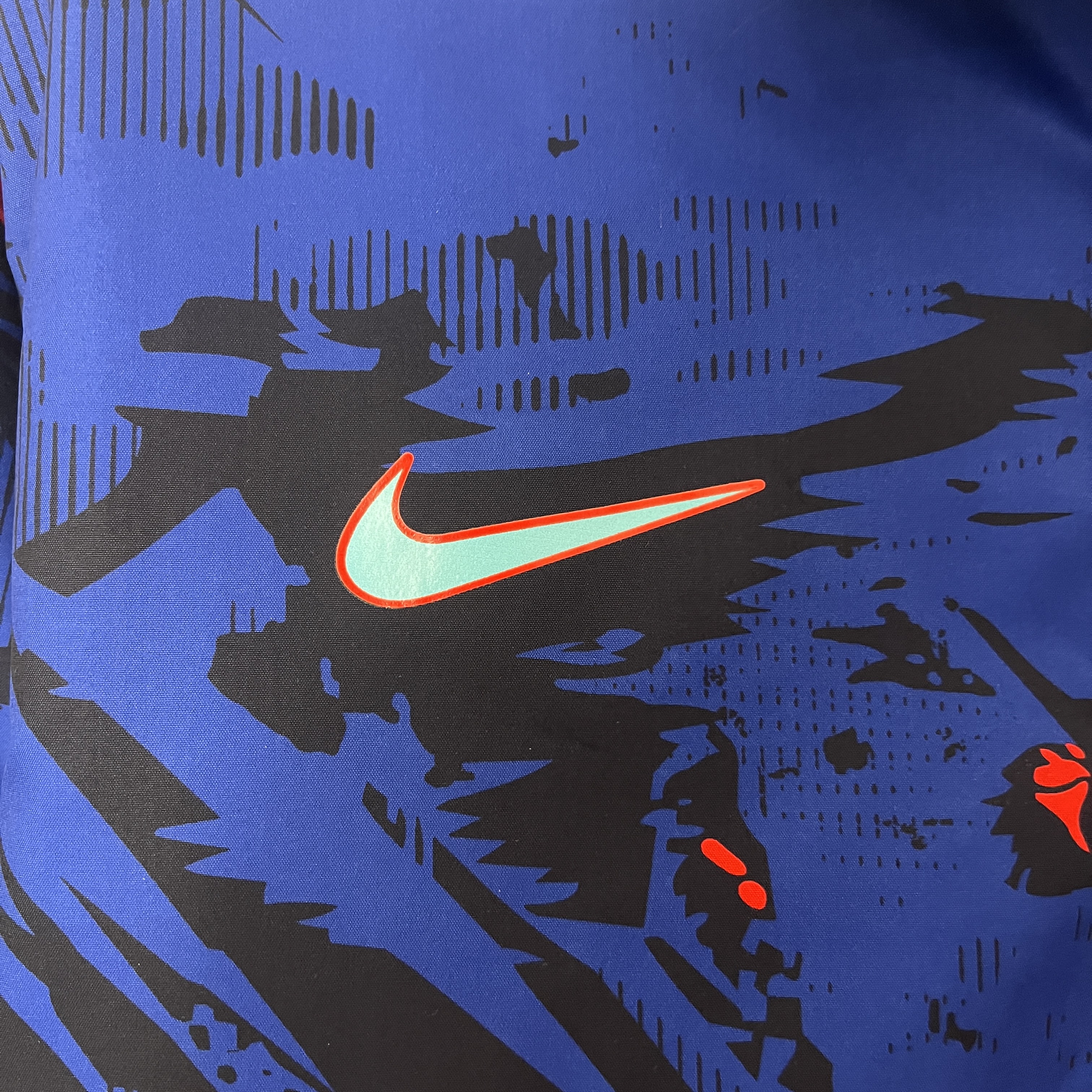 England 2024 Double Sided Reversible Windbreaker - Blue - Unitedfutballjersey