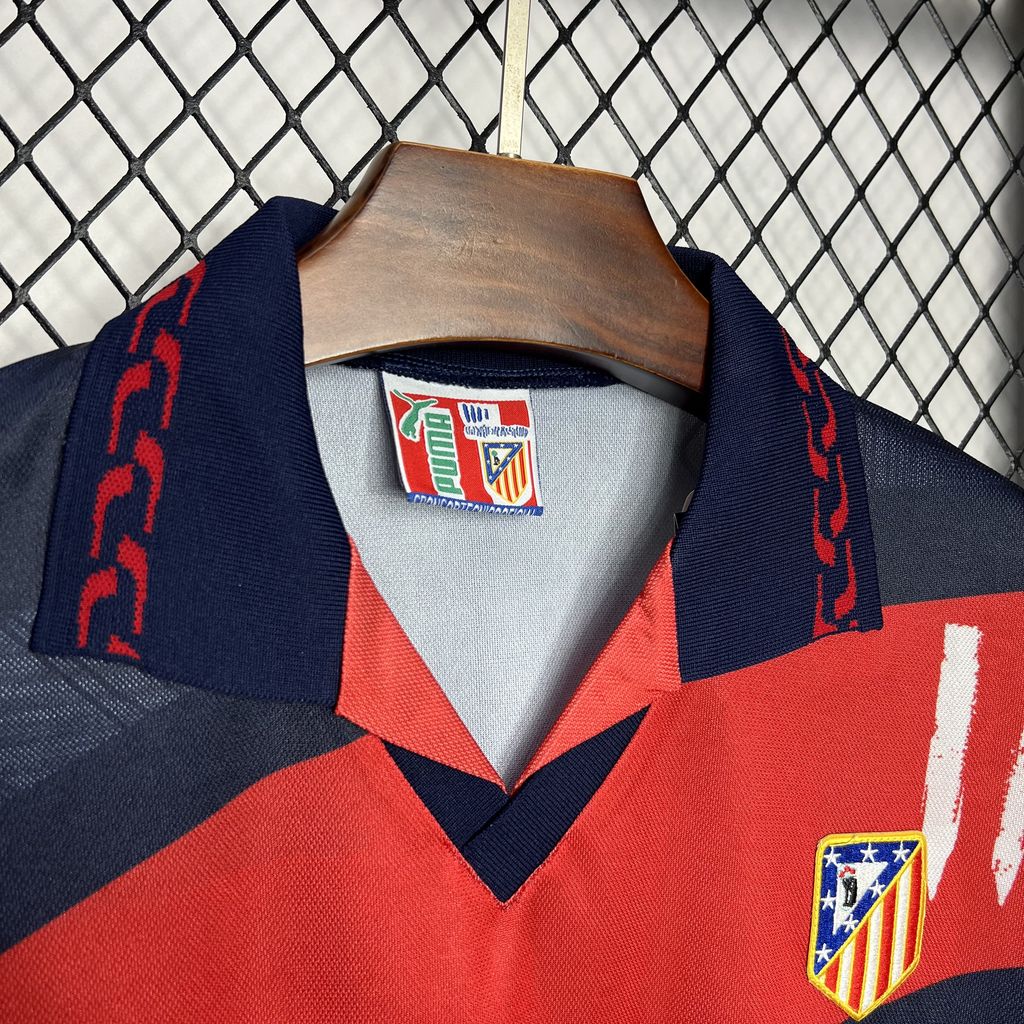 Retro Atletico Madrid 1996-97 Away Jersey - Unitedfutballjersey